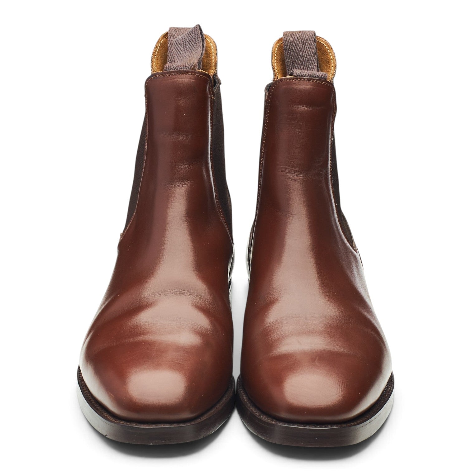 Tricker's Lambourn bottines Chelsea cuir marron UK 7