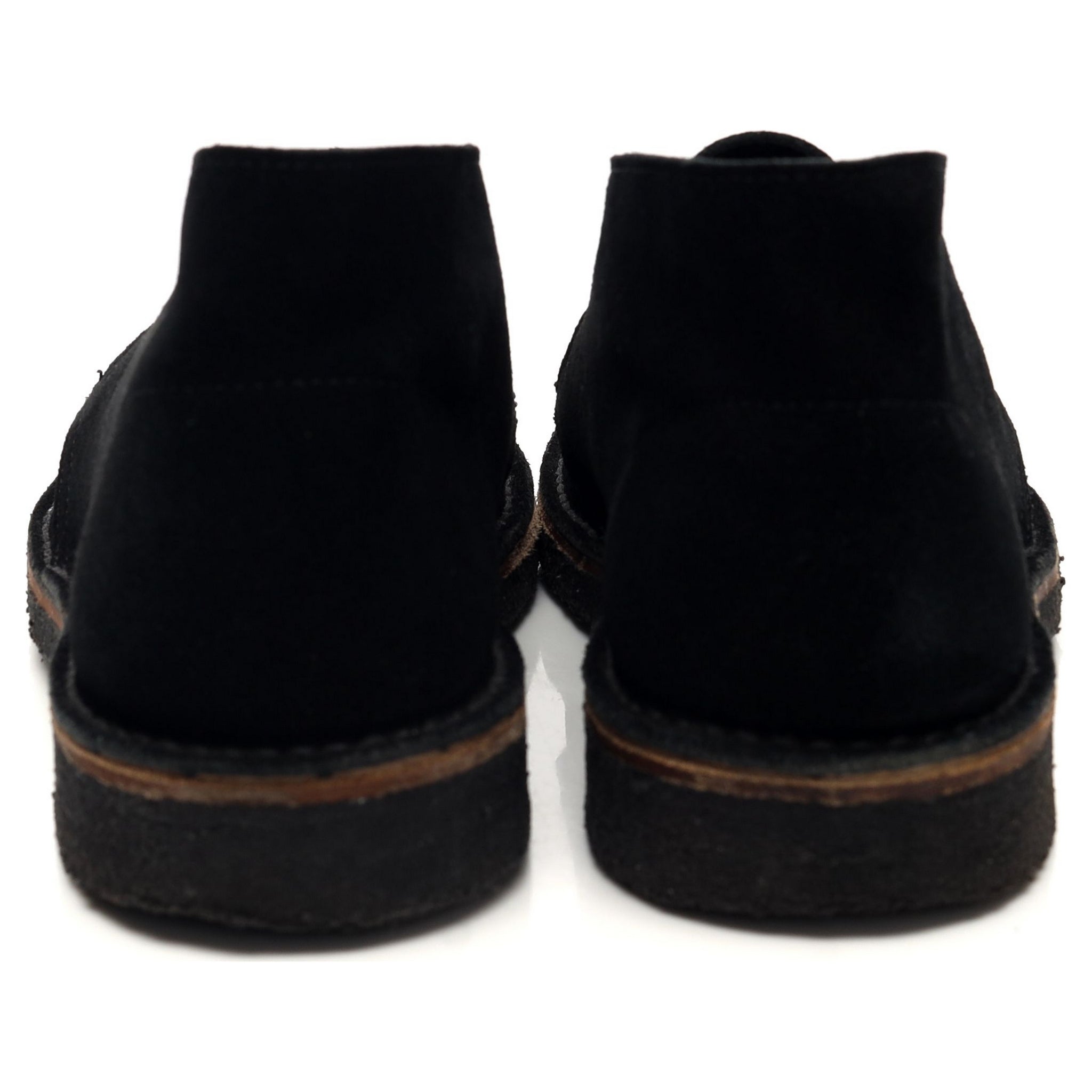 Anglo-Italian Chukka Boots Suède Noir UK 7.5