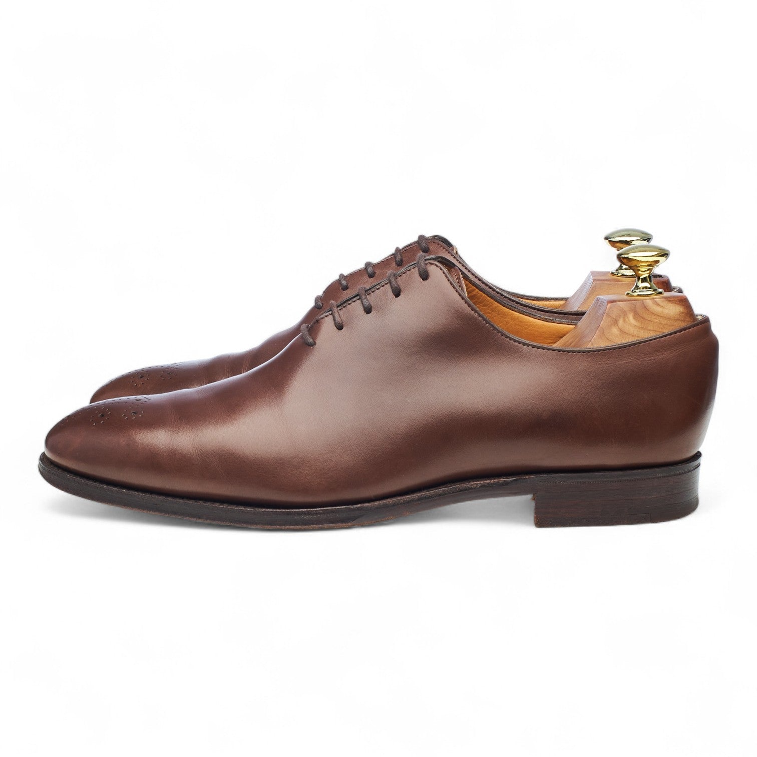 Alfred Sargent Connaught richelieu cuir marron 7.5