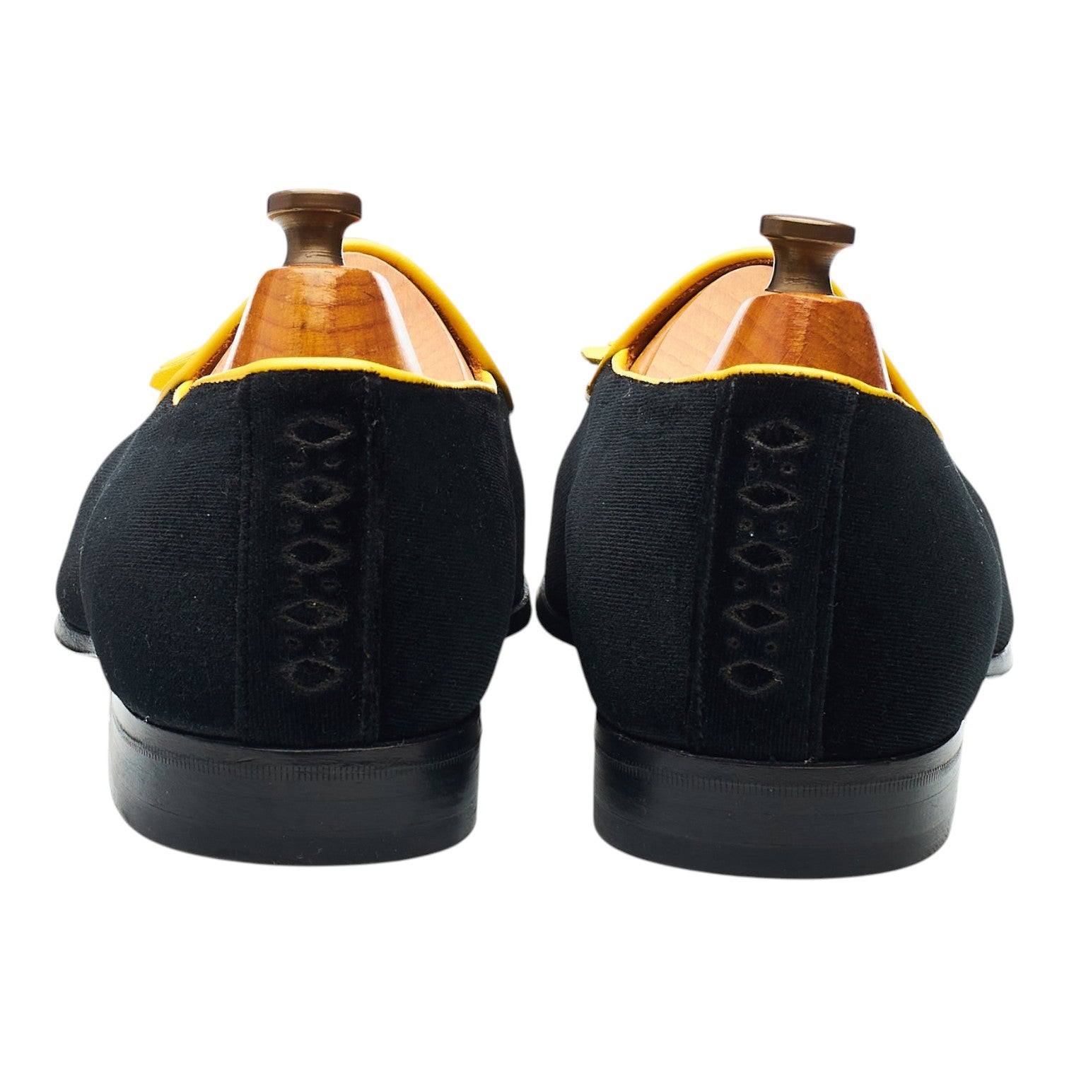 Wildsmith Model 88 mocassin velours noir UK 8