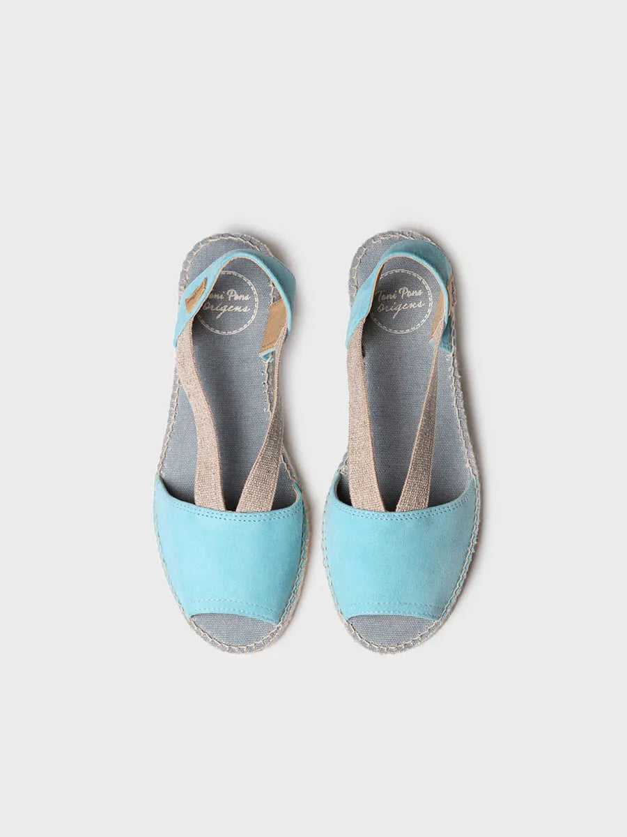 Toni Pons Ella espadrille daim compensée 3,5 cm