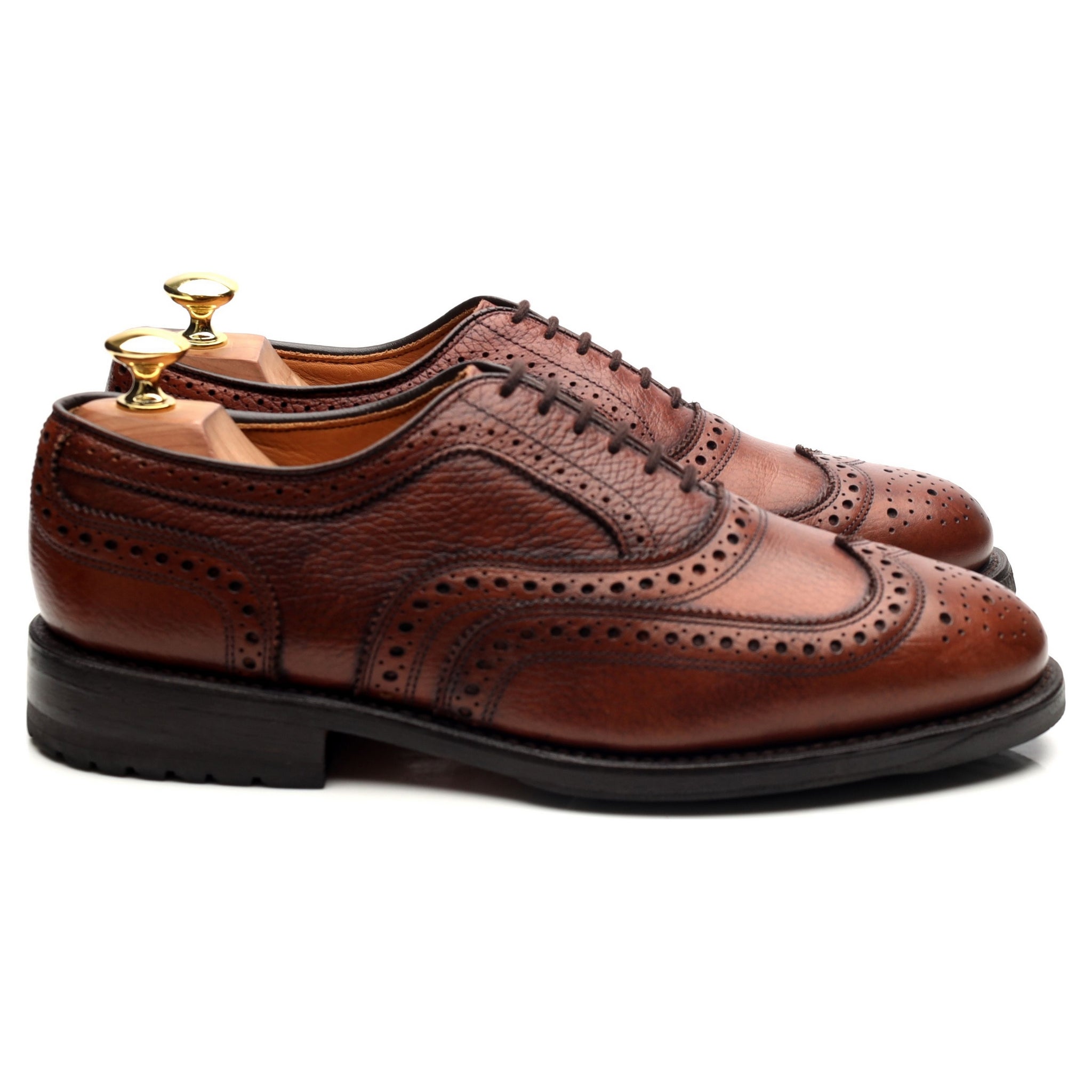 Allen Edmonds Winslow richelieu cuir marron pointure 7,5