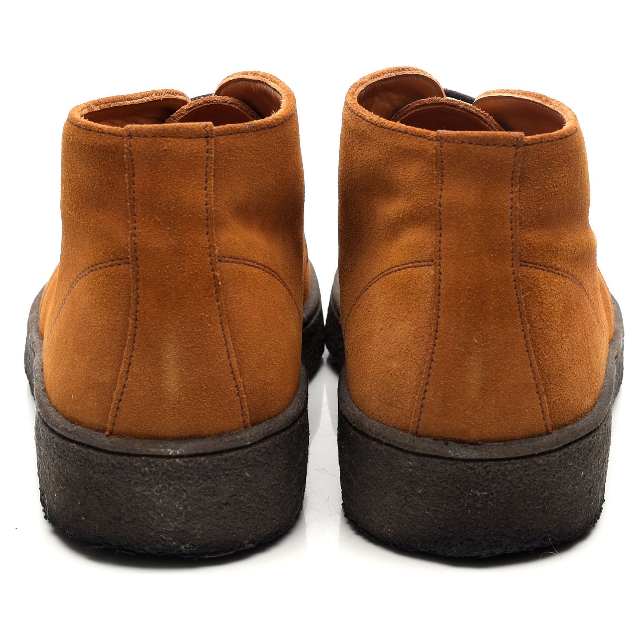 Sanders Luther boots chukka suède camel UK 10