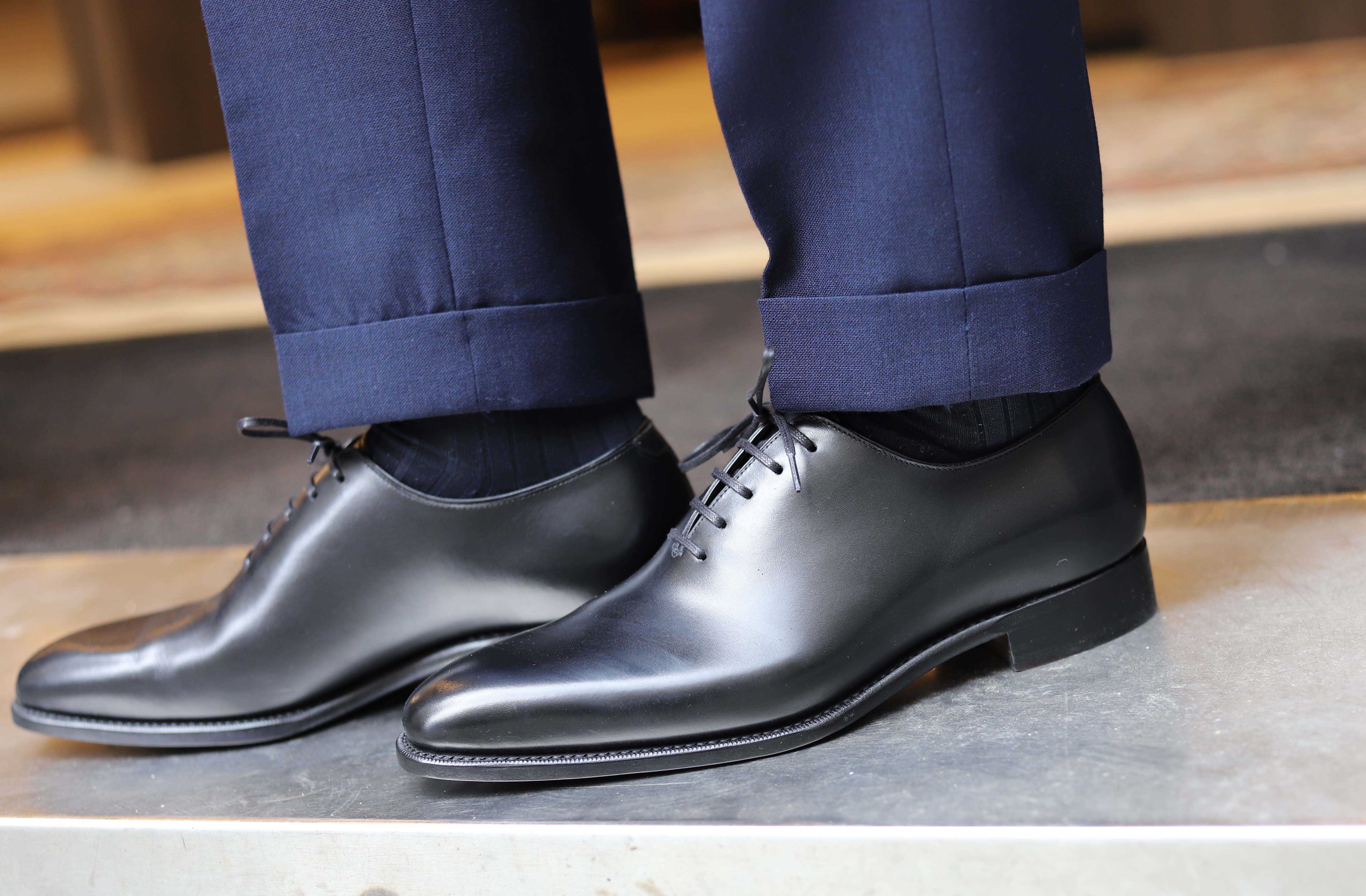 Malfroid Mareuil one cut richelieu cuir lisse
