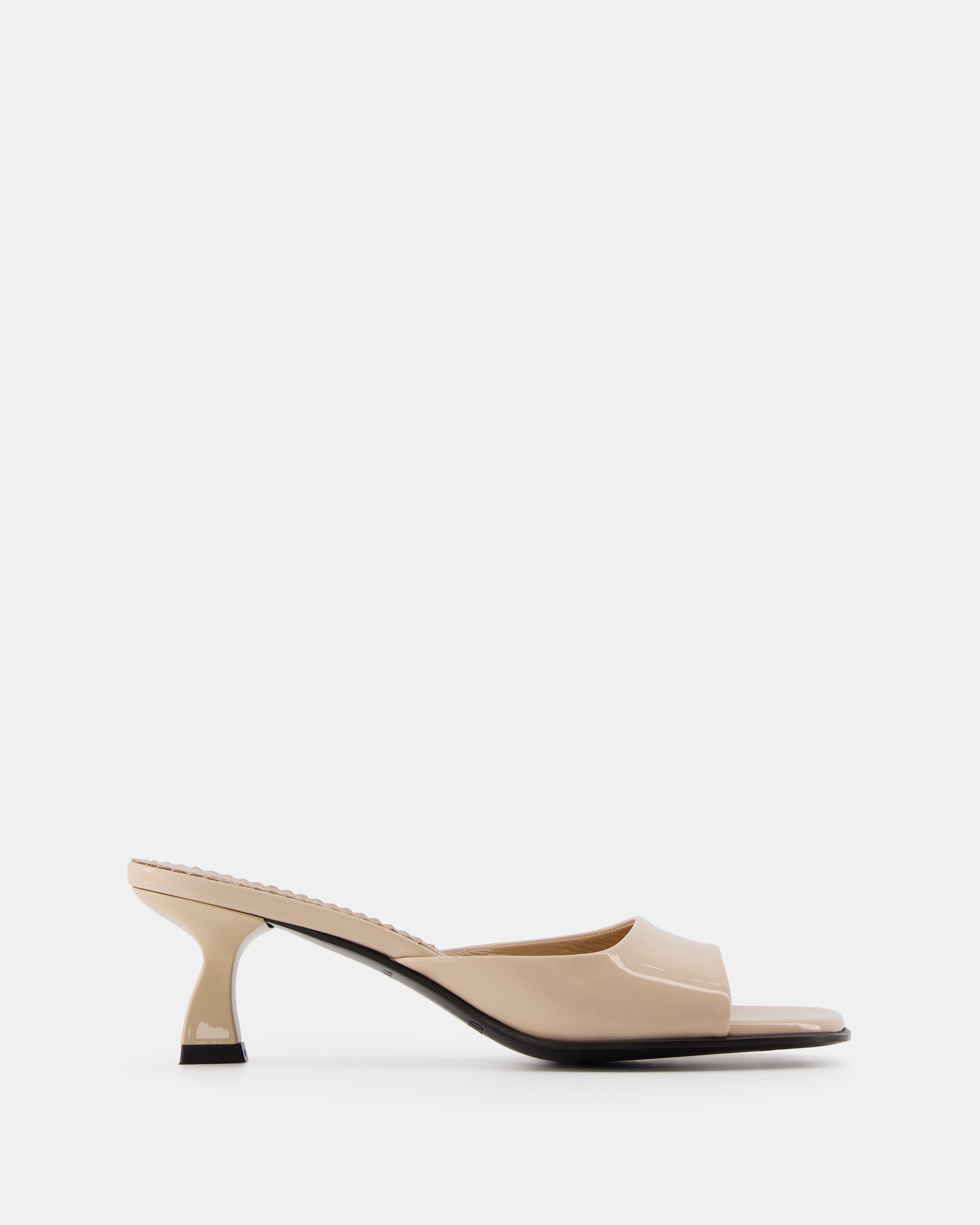 Nodaleto Dona Reese mules Moonlight Patent verni talon 5 cm