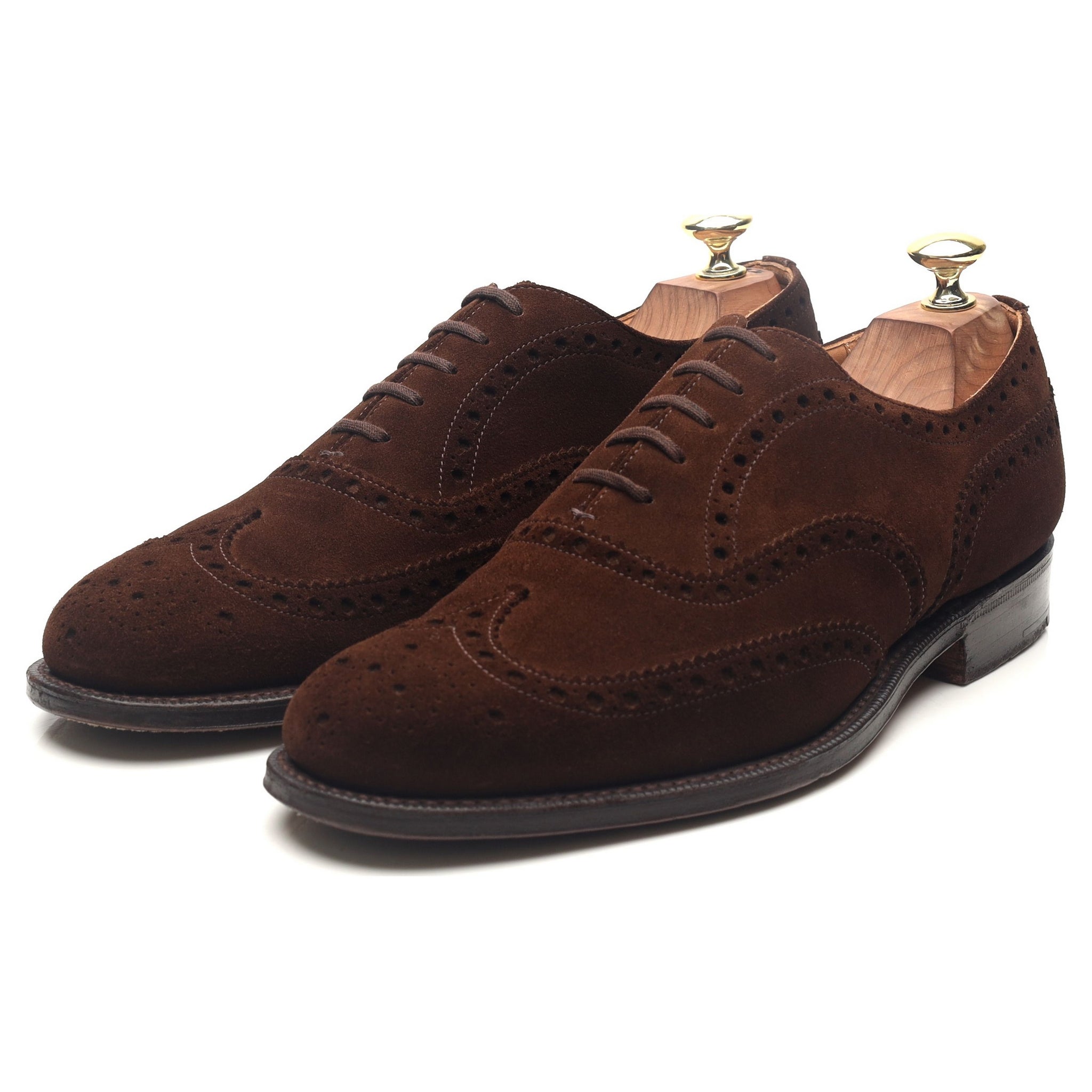 Church's Chetwynd brogues suède marron foncé UK 7.5