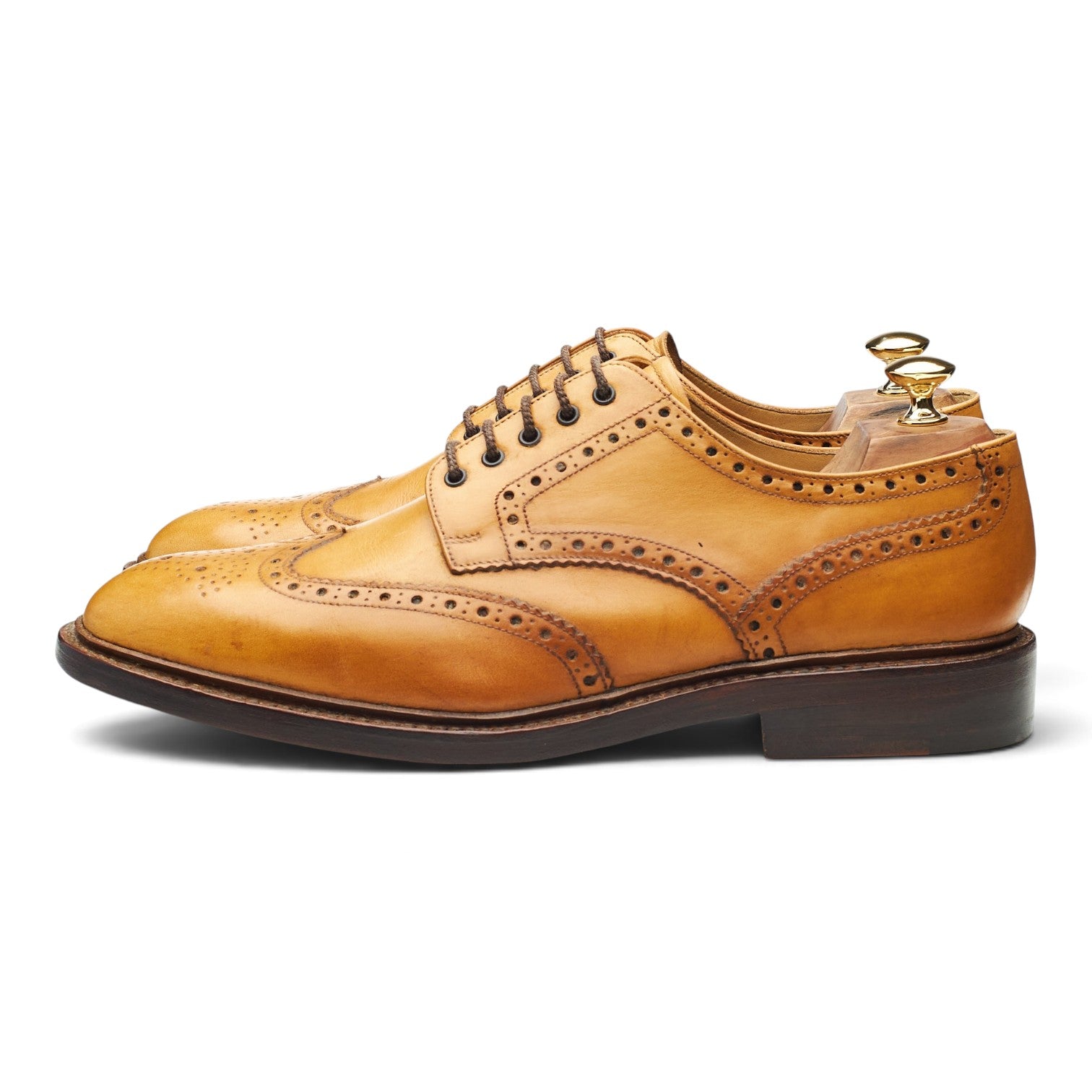 Loake Chester 2 derbies cuir marron clair UK 10