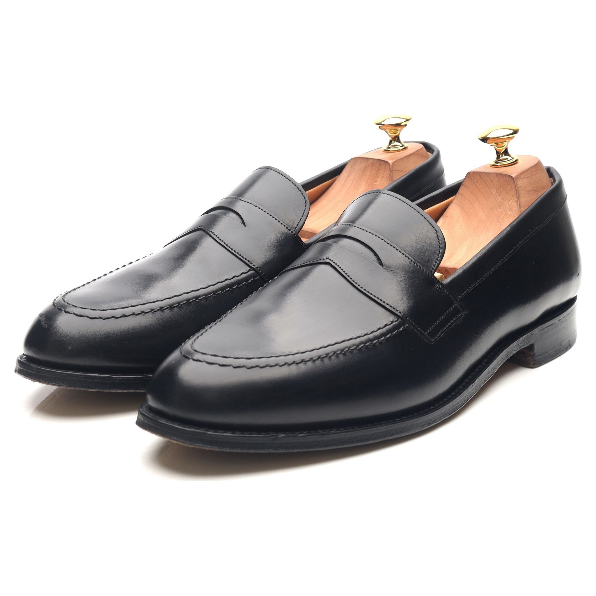 Cheaney Cannon mocassins cuir noir UK 10