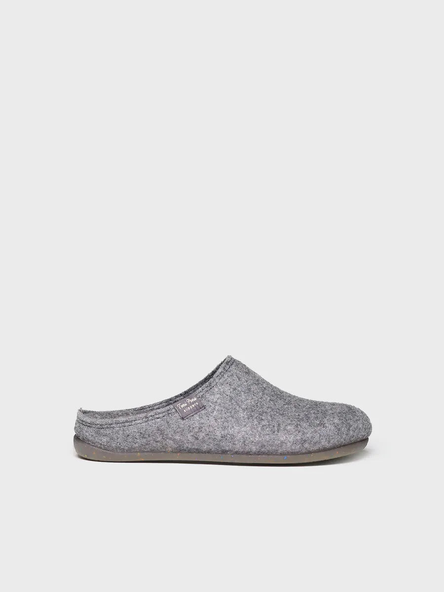 Toni Pons Mona-FR mules feutre recyclé gris femme