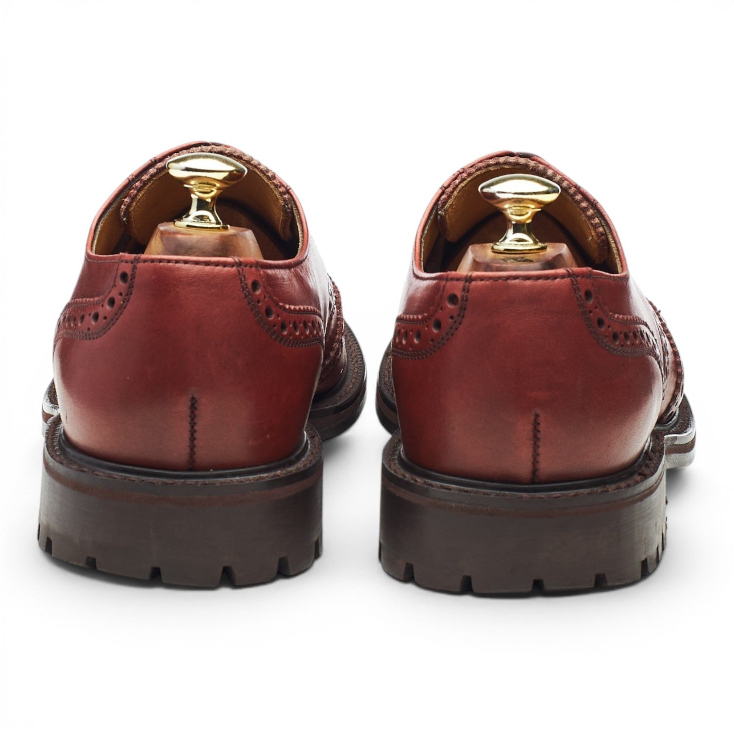 Alfred Sargent Stirling derby cuir marron clair 7.5 UK