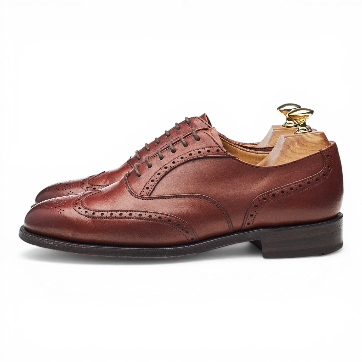 Grenson Oxford brogues cuir marron pointure UK 7.5