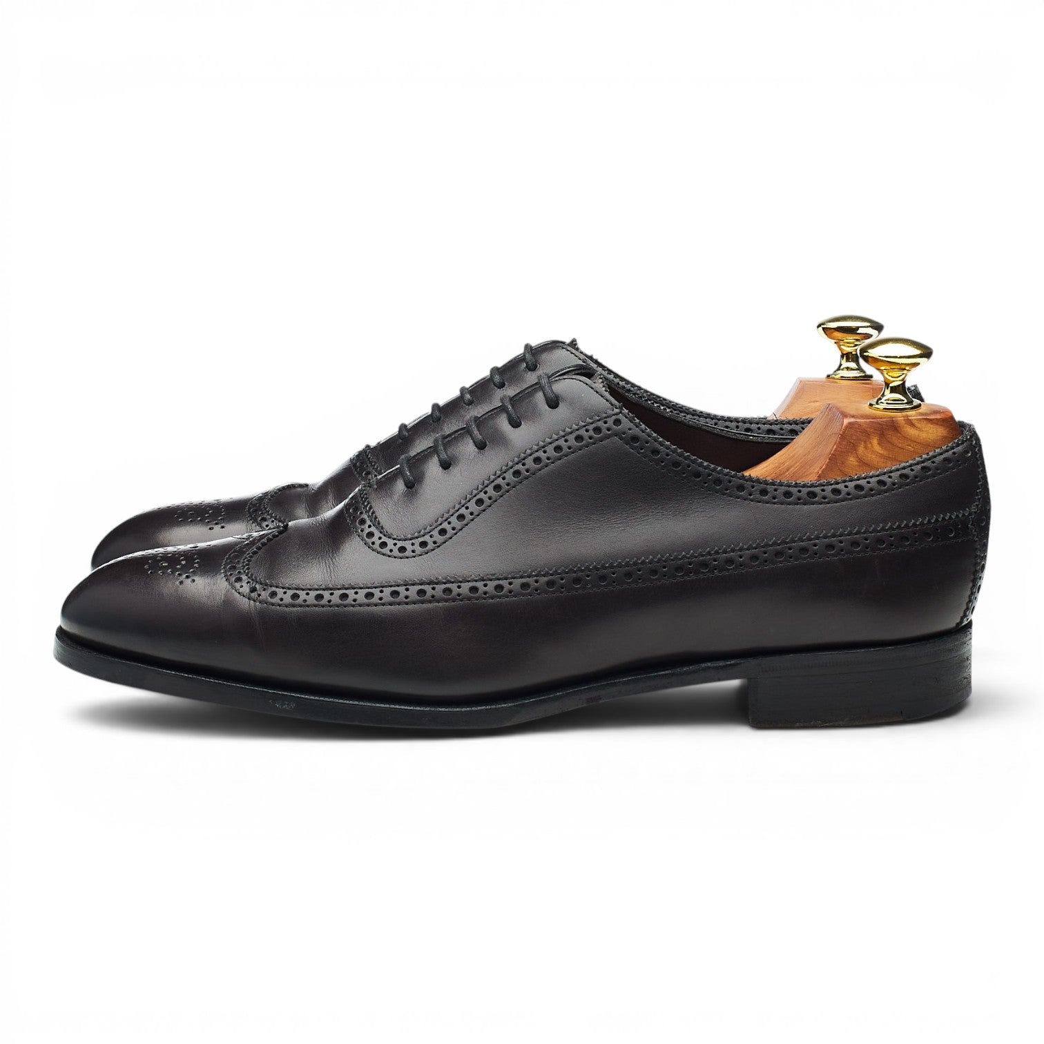 Edward Green Oakdale oxford cuir gris foncé 7,5 UK