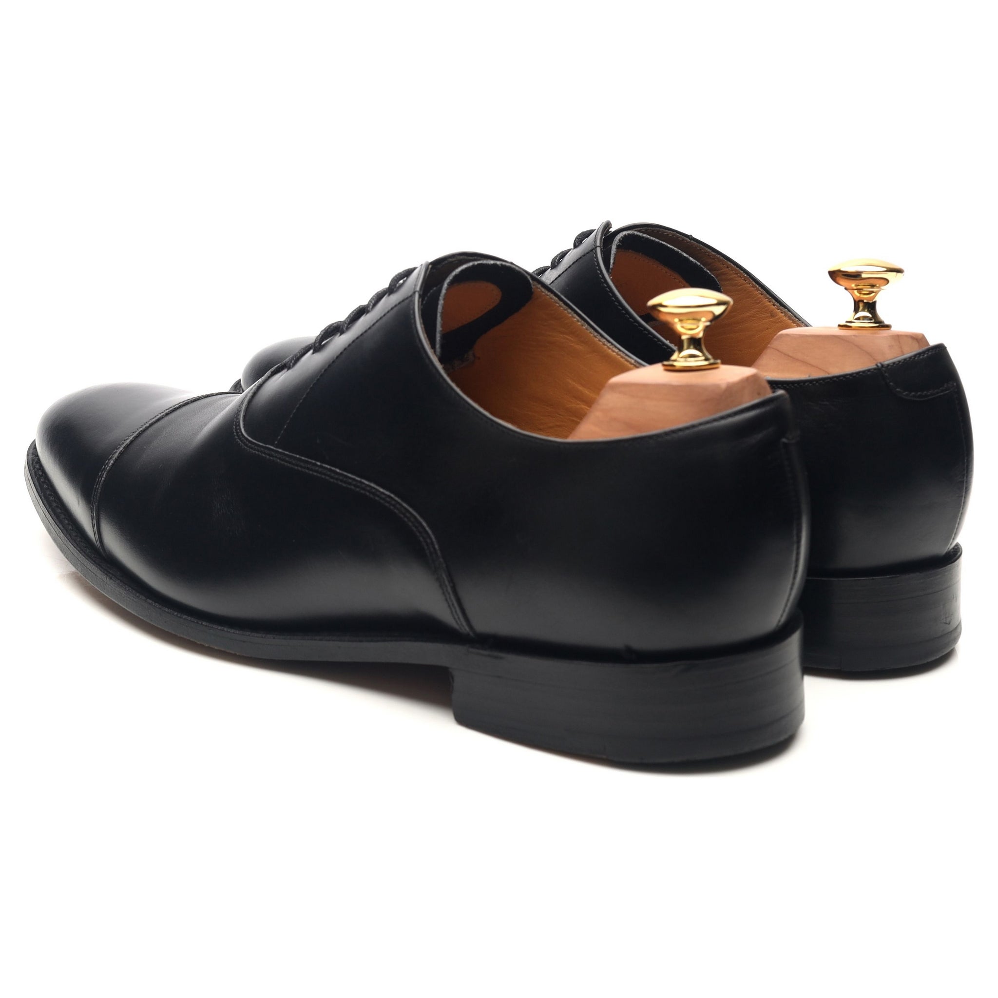Barker Duxford richelieu cuir noir UK 10 large