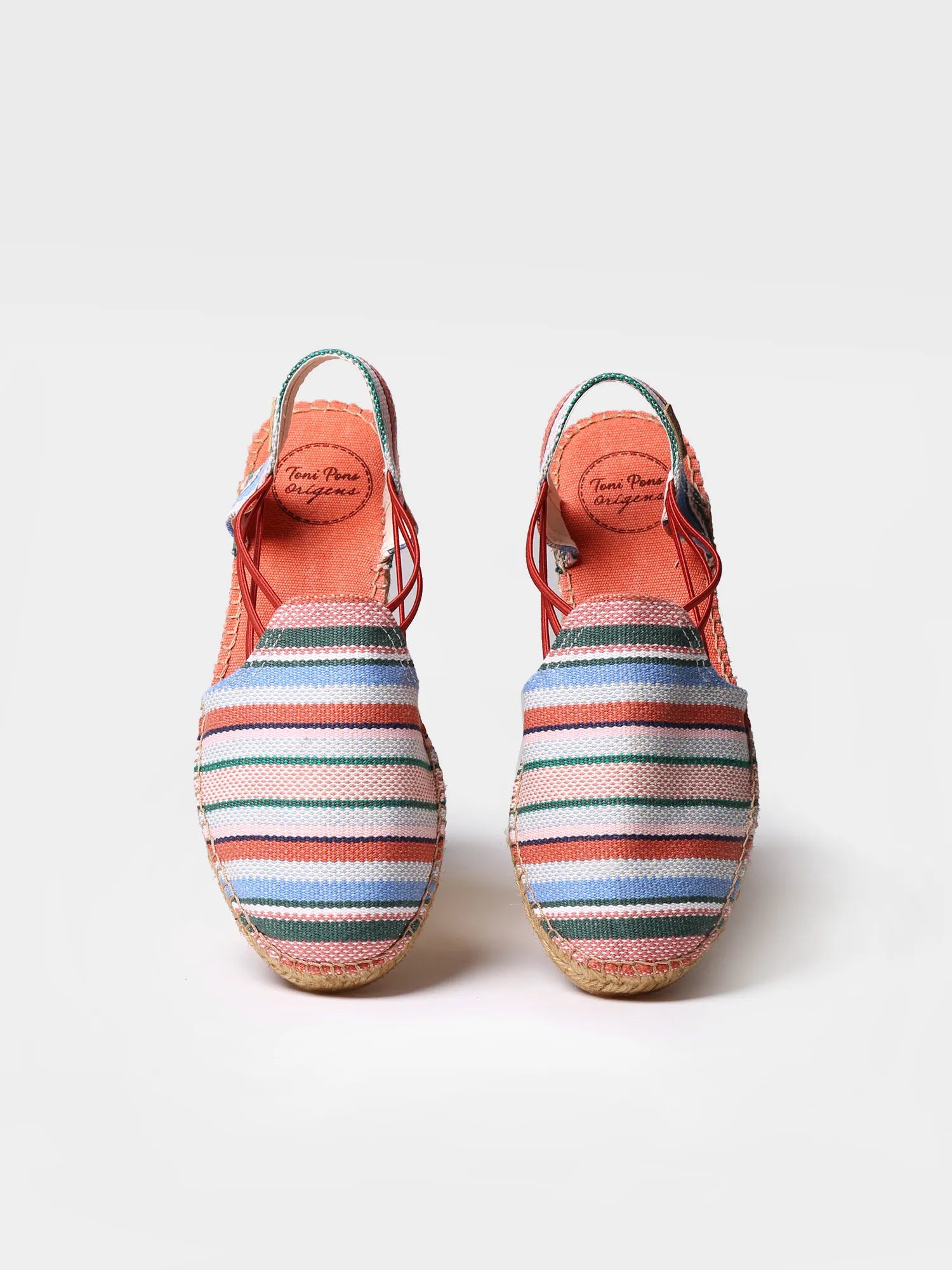 Toni Pons Norma espadrille femme toile élastique rayée
