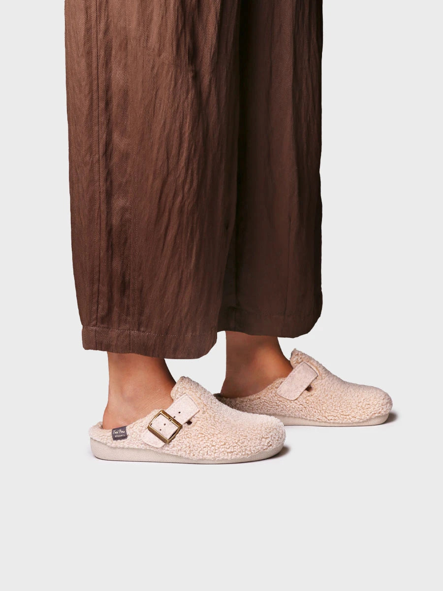 Toni Pons Mima-NV chaussons bouclé boucle dorée