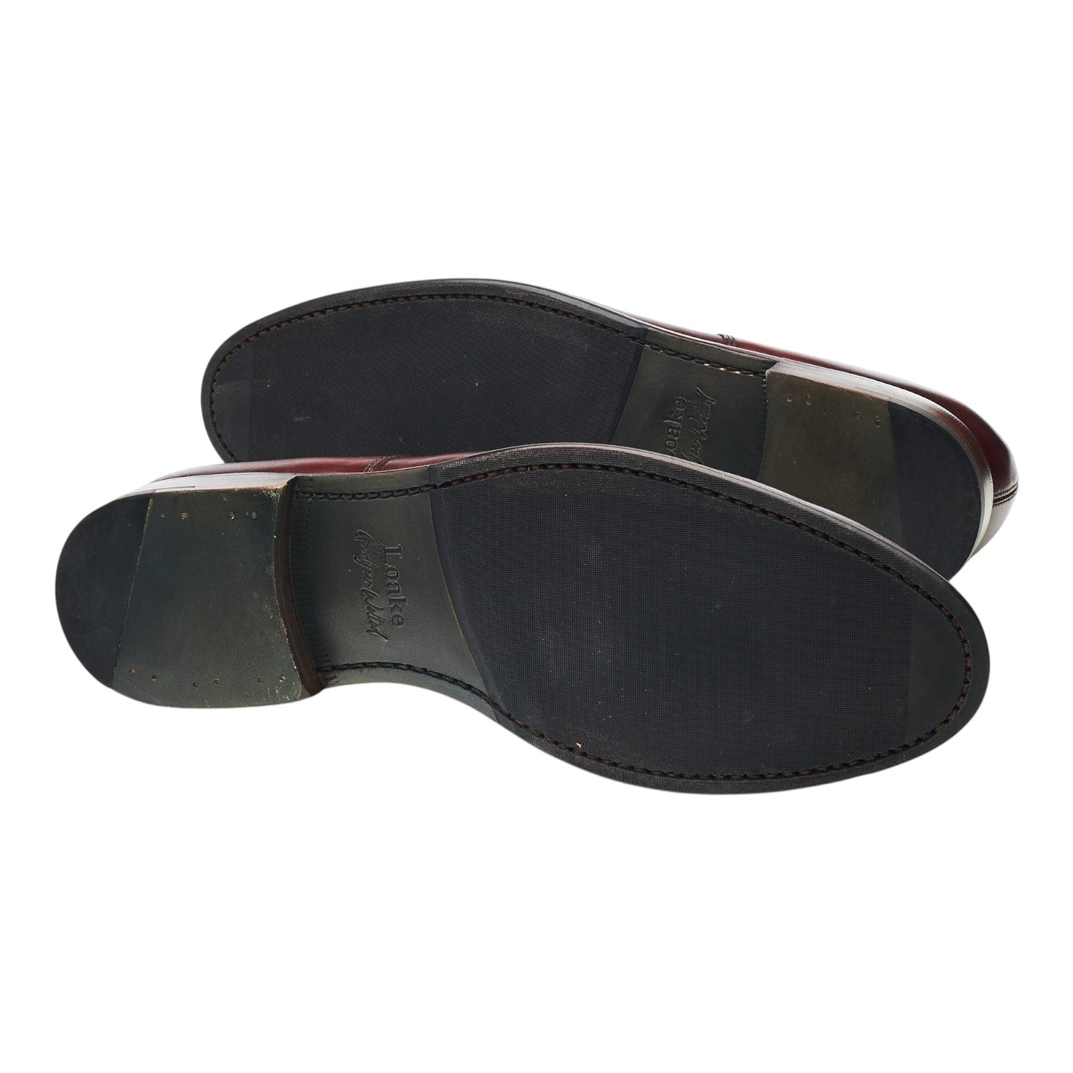 Loake Stubbs derby cuir bordeaux pointure UK 9