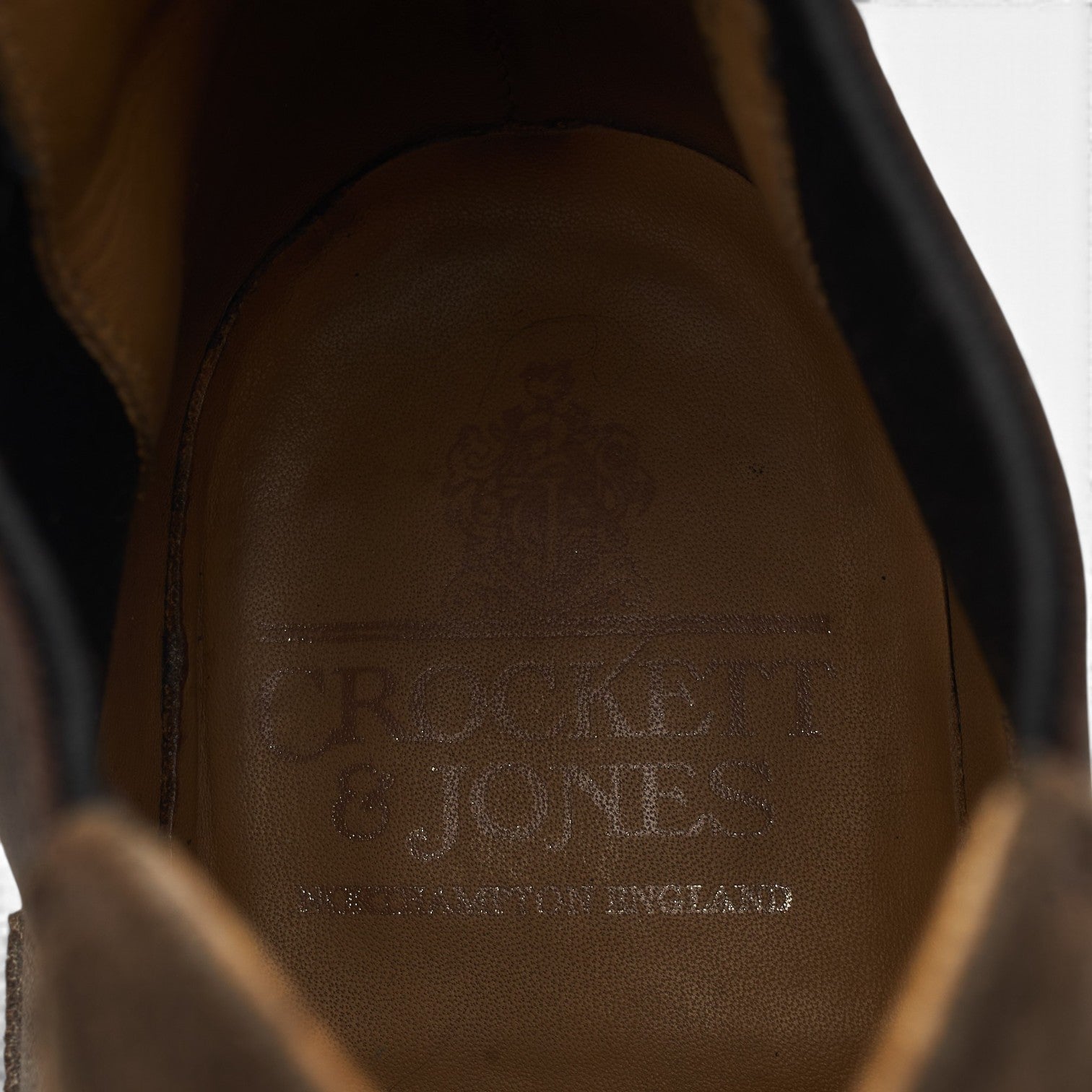 Crockett & Jones Chelsea 11 bottines chelsea daim marron 41,5