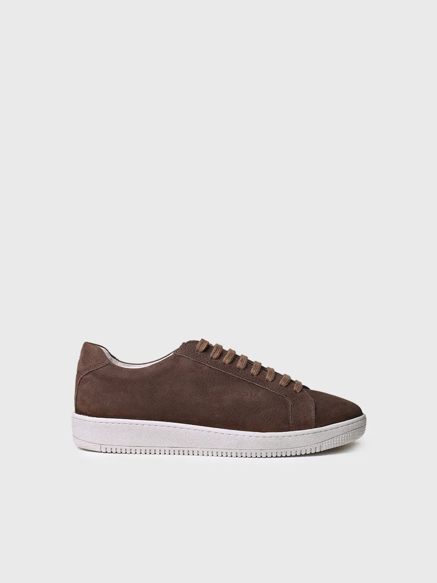 Toni Pons Dalmau baskets homme nubuck marron