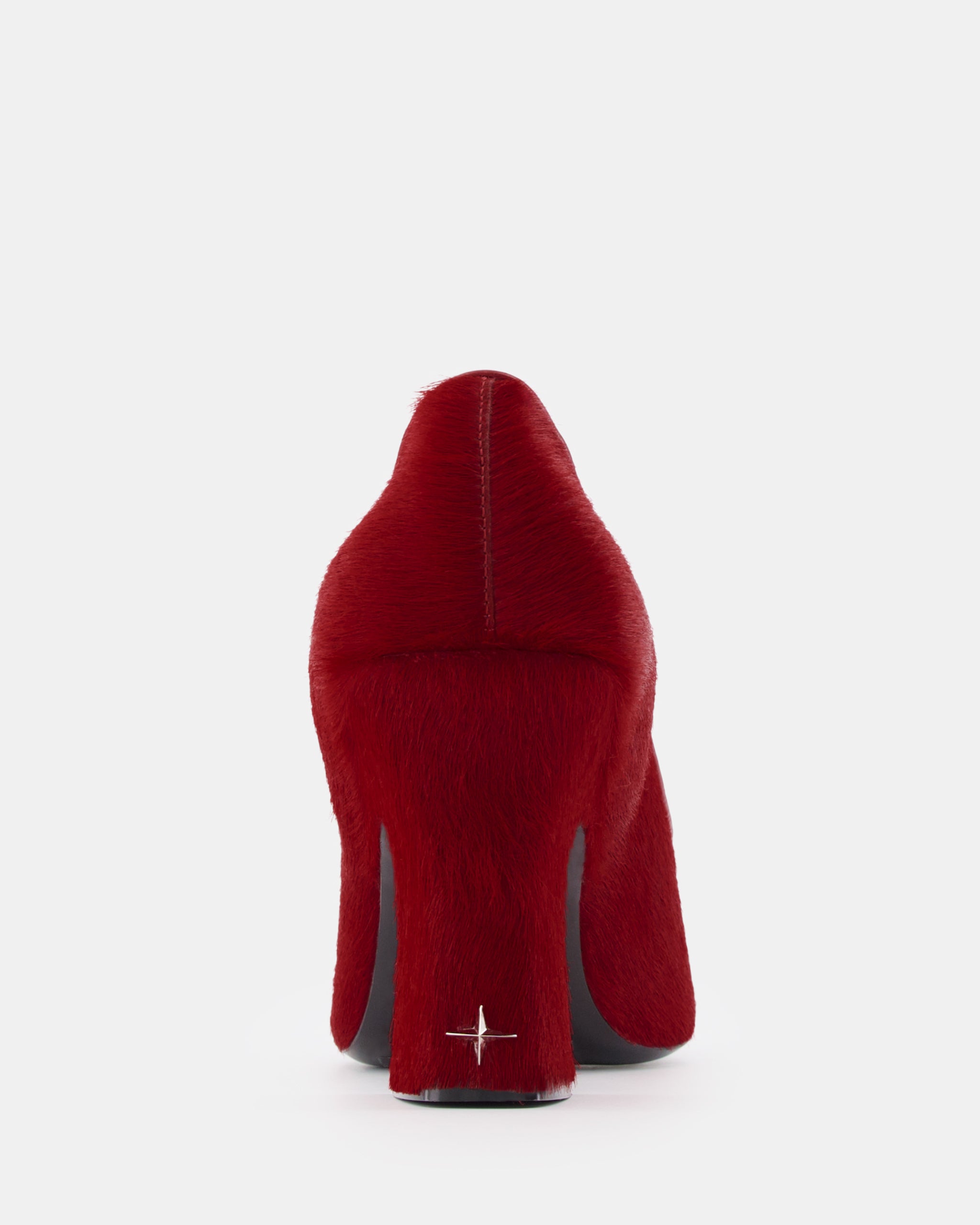 Nodaleto Nodstalgia Heidi escarpins rouge cavallino talon 8,5 cm