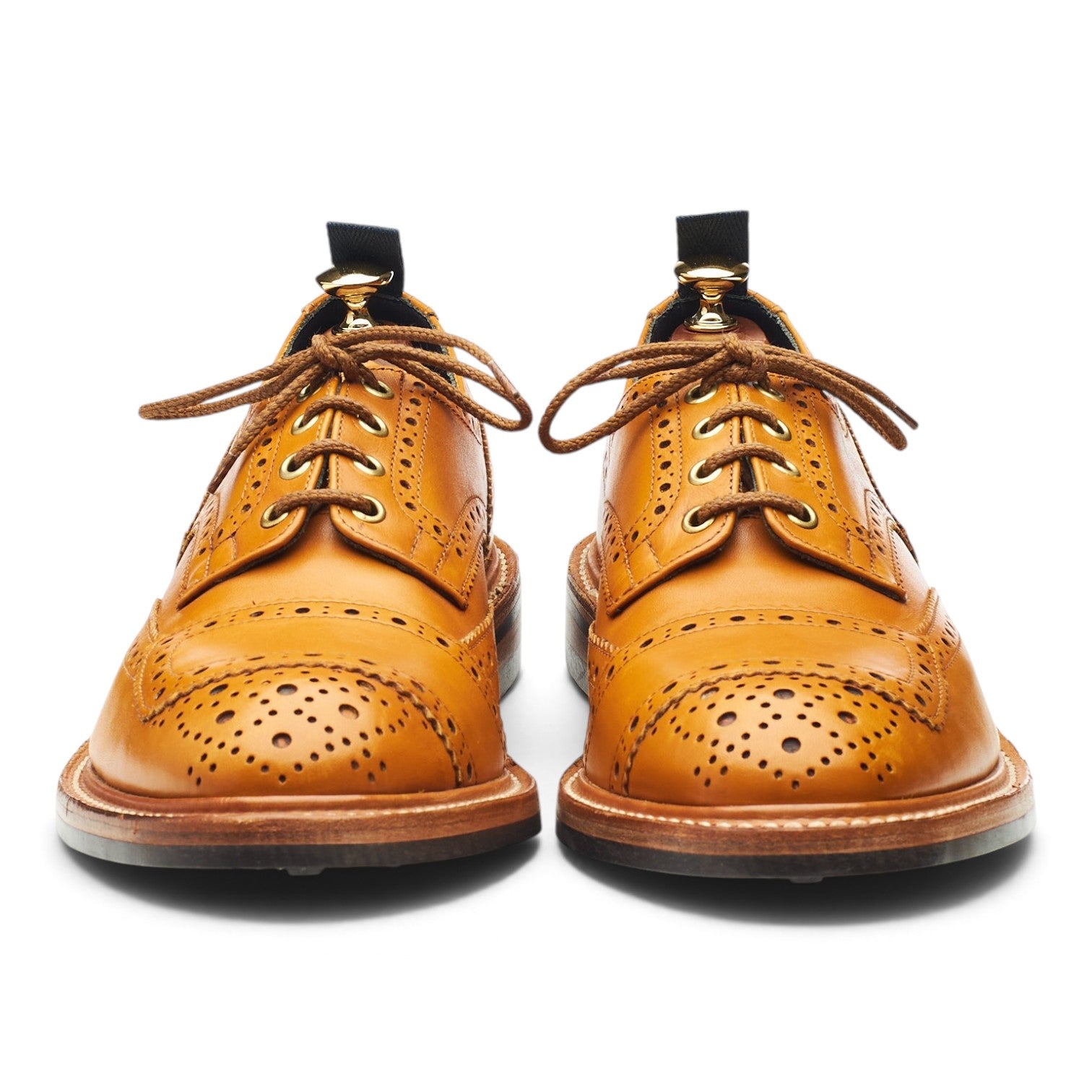 Tricker's Francis derby brogue cuir marron UK 10