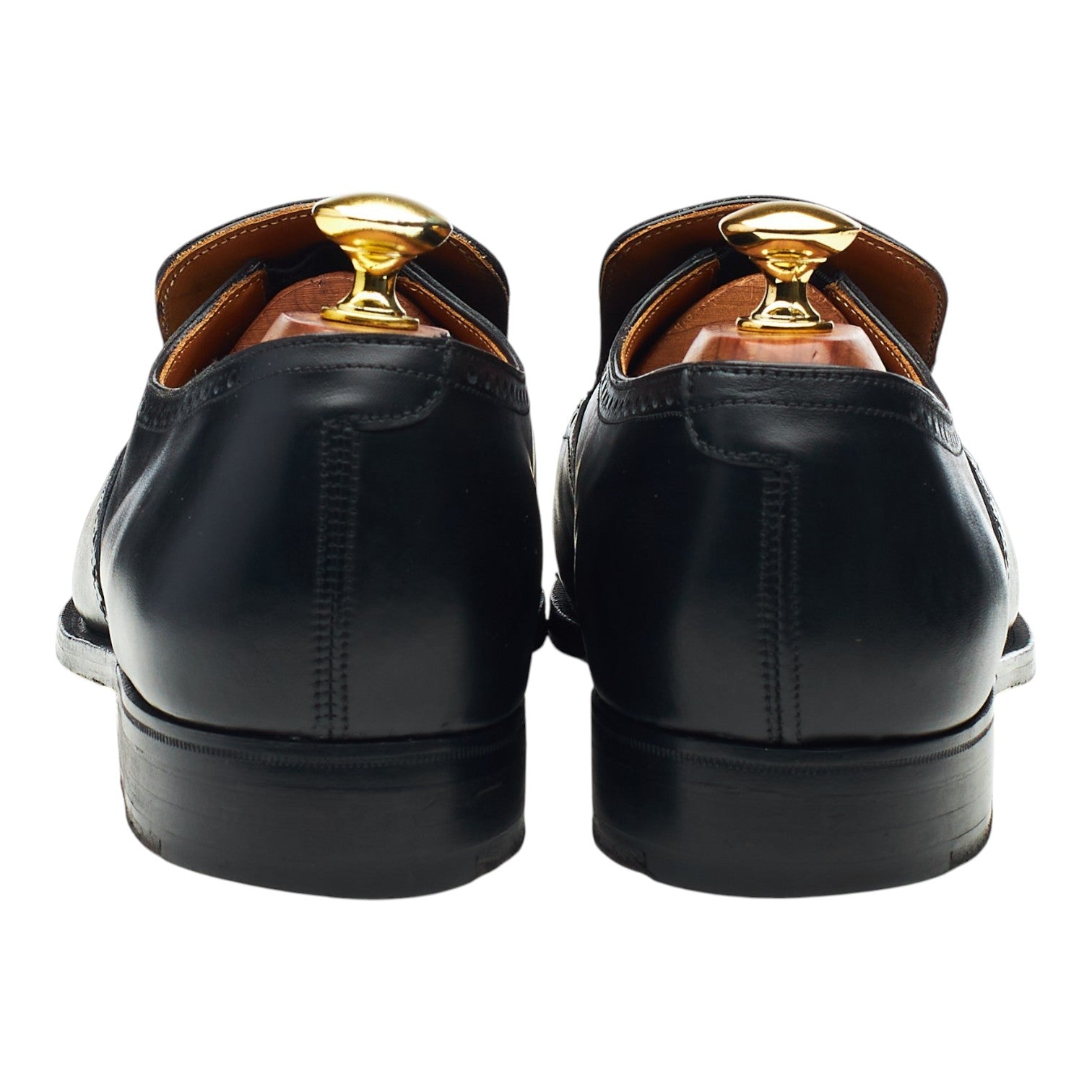 Crockett & Jones mocassins cuir noir pointure UK 7.5