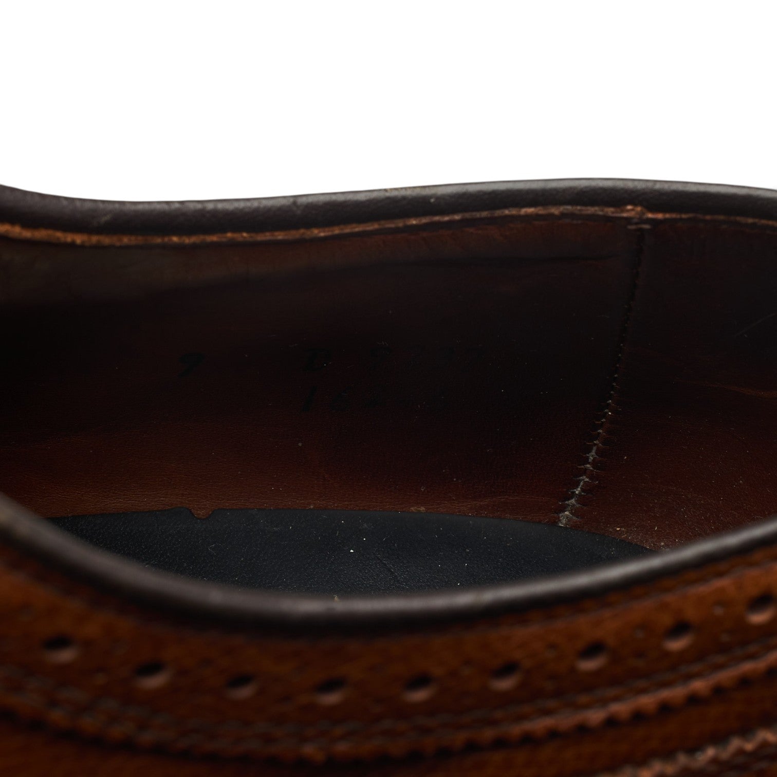 Allen Edmonds MacNeil derbies cuir marron grainé UK 8