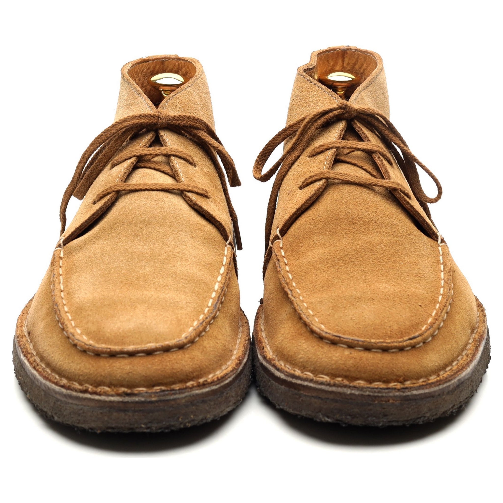 Drake’s Crosby boots chukka daim marron UK 9,5