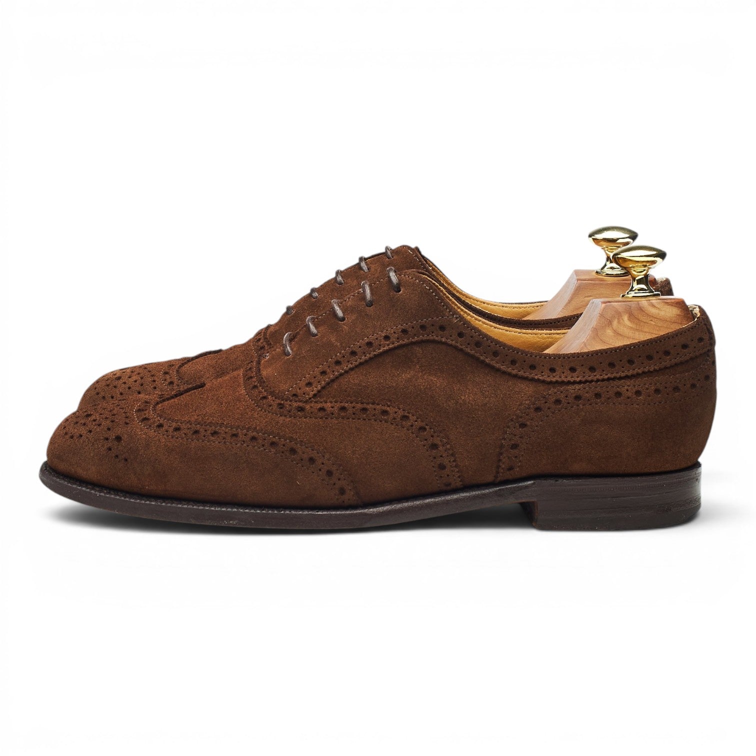 Cheaney Grosvenor II richelieu daim marron UK 7