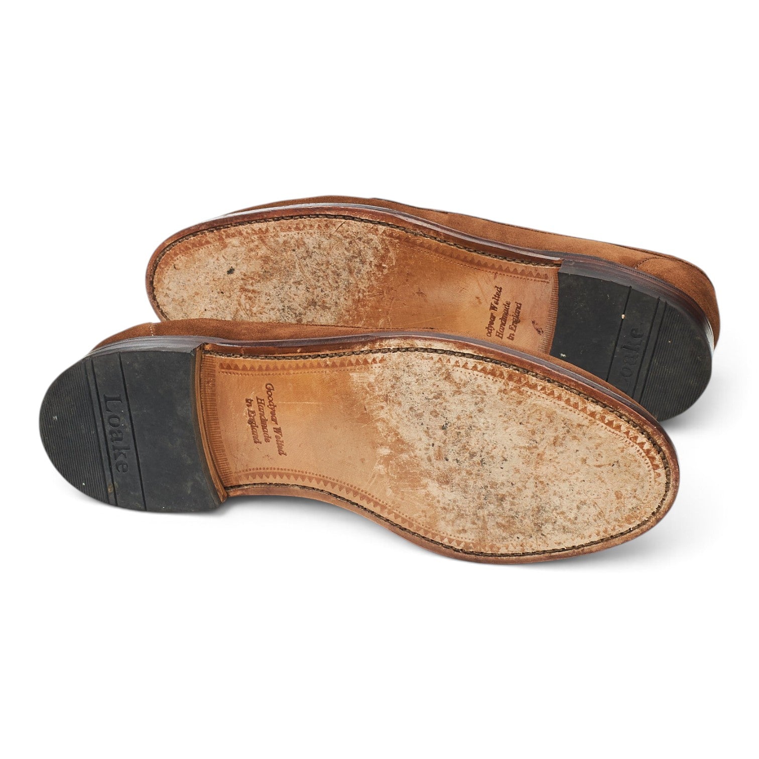 Loake Eton mocassins daim marron UK 9
