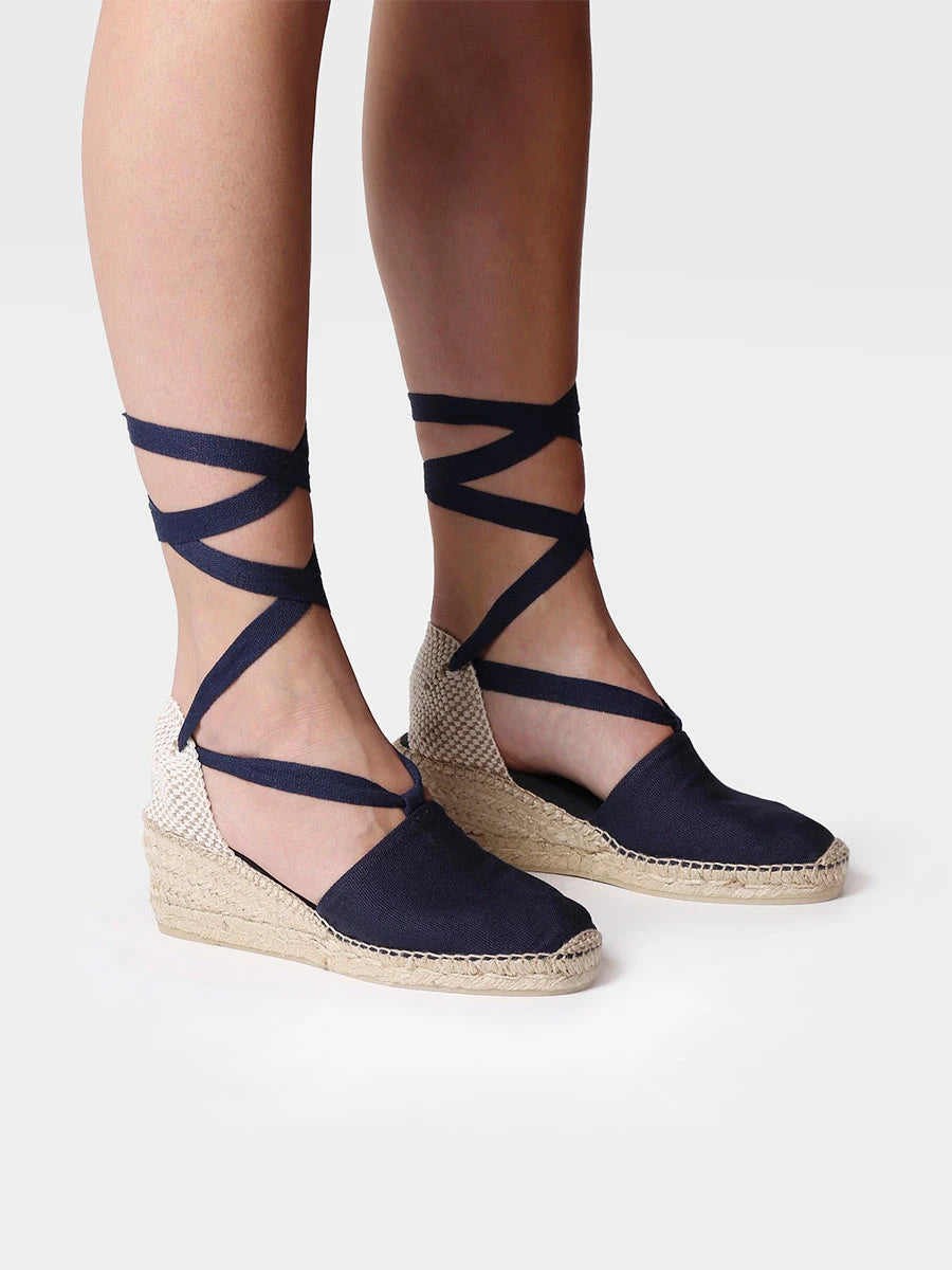 Toni Pons Valencia espadrilles compensées toile vegan