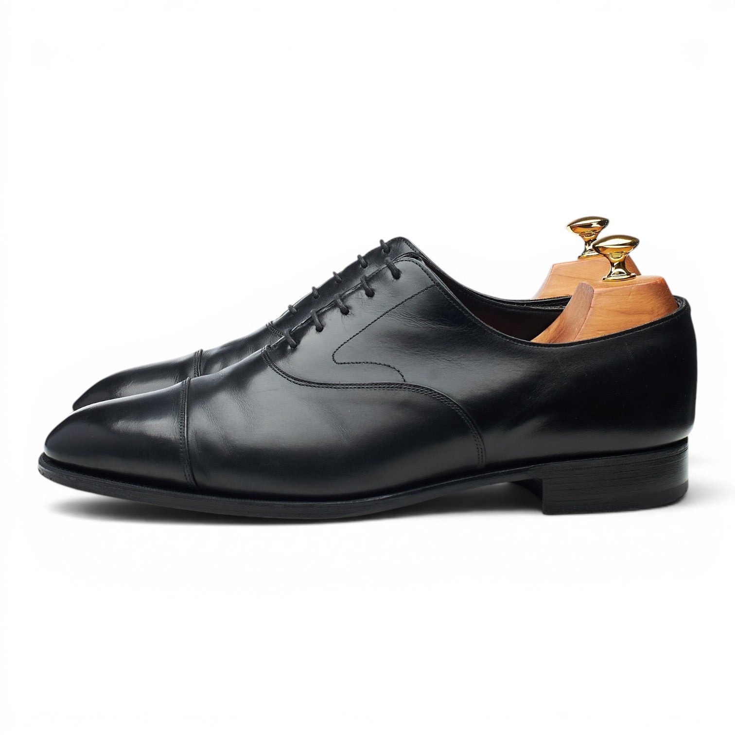 Edward Green Chelsea oxford cuir noir pointure UK 10