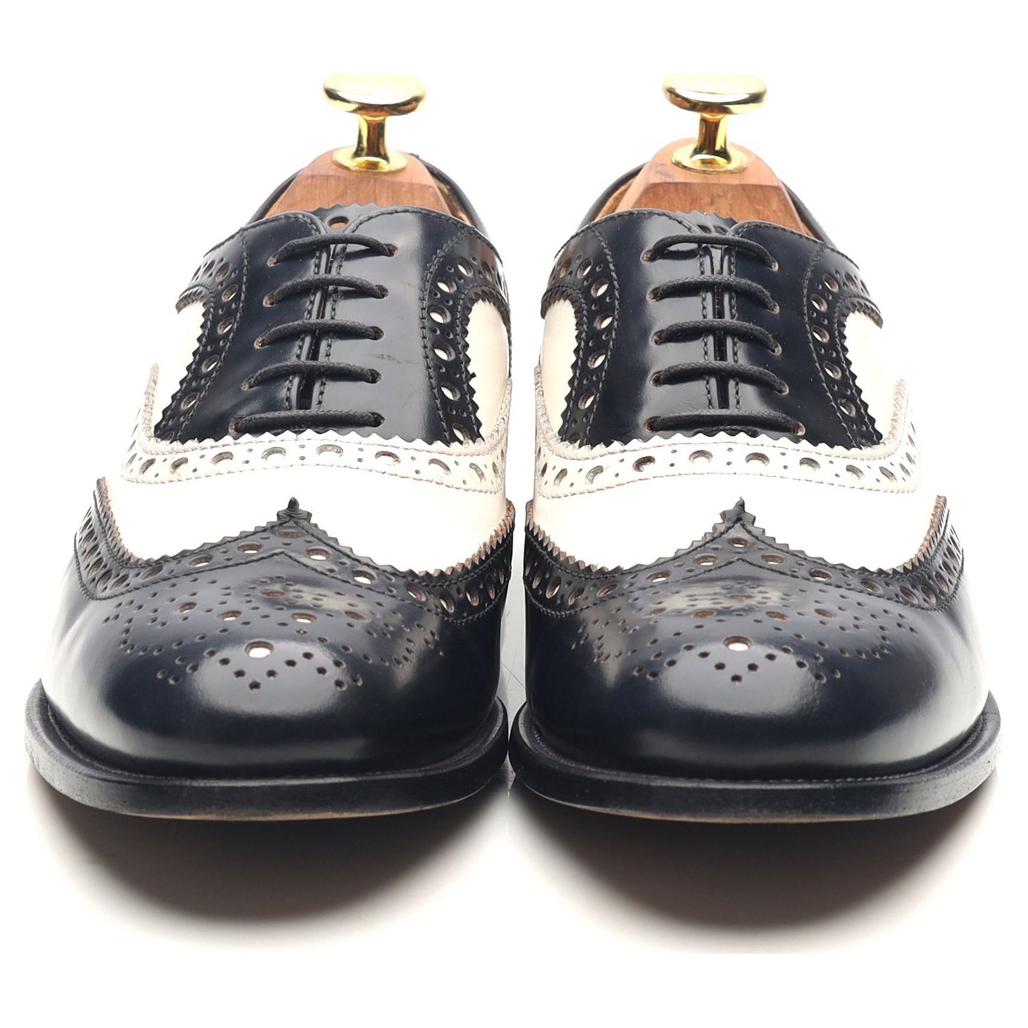 Church's Bess 2 brogues cuir bleu marine pointure 36,5