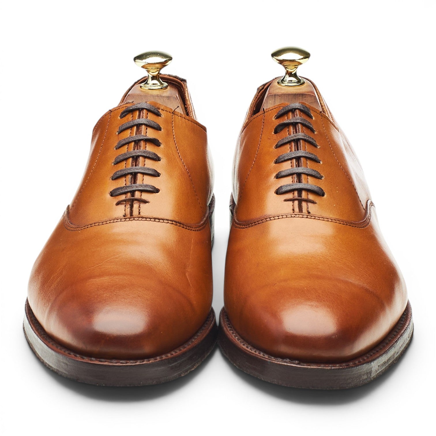 Allen Edmonds Carlyle Oxford cuir marron UK 8