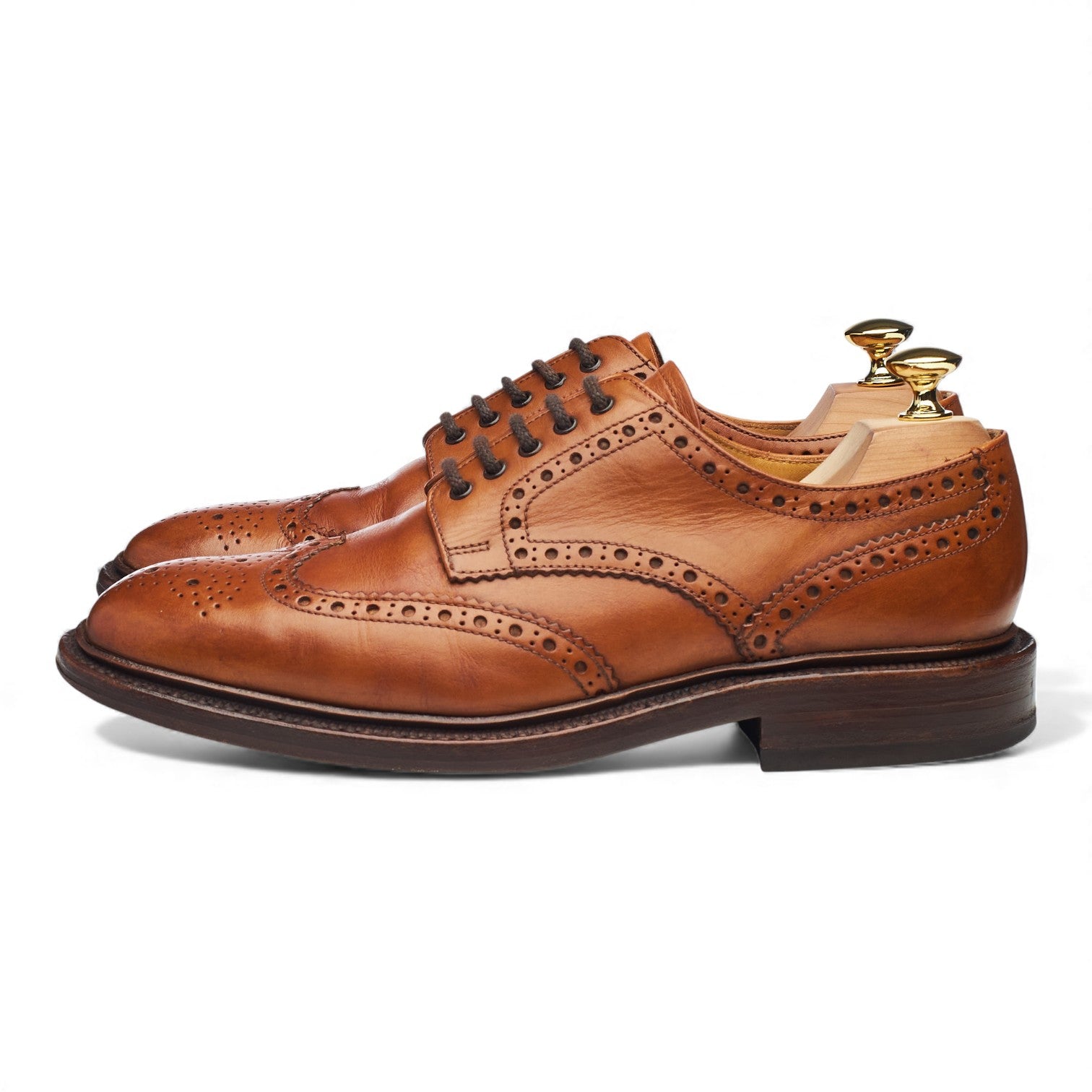 Loake 1880 Chester 2 derbys cuir marron UK 7