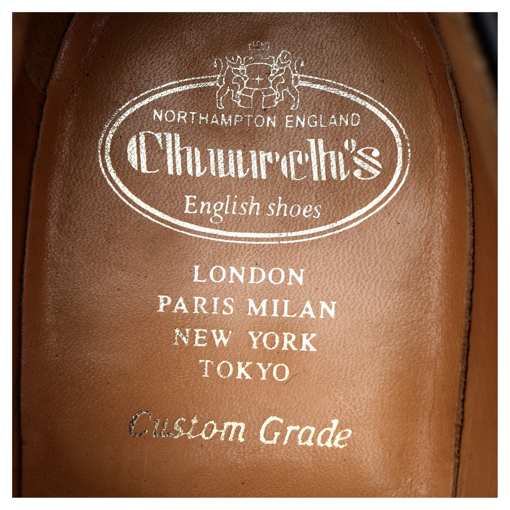 Church’s Thickwood derbies cuir noir UK 9