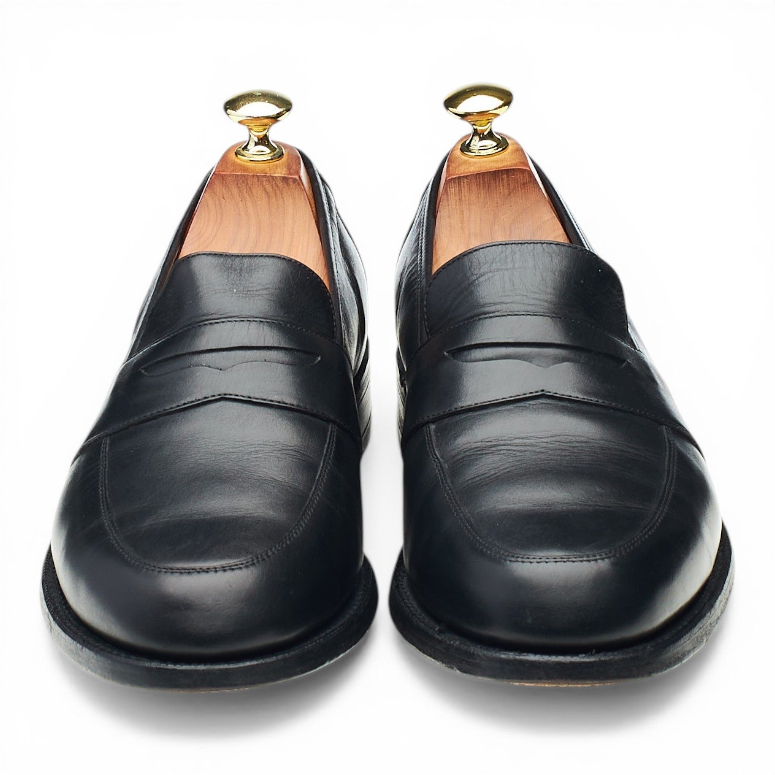 Barker mocassins penny cuir noir UK 6.5 homme