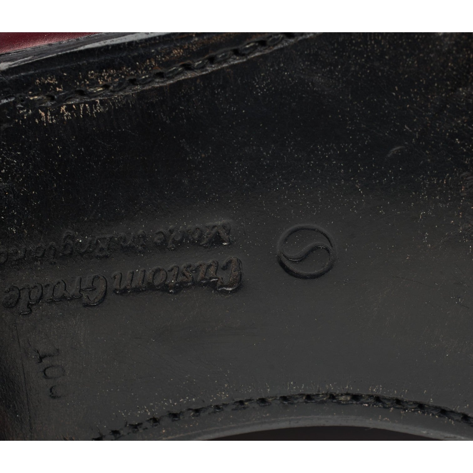 Church’s Madison mocassin cuir bordeaux UK 10