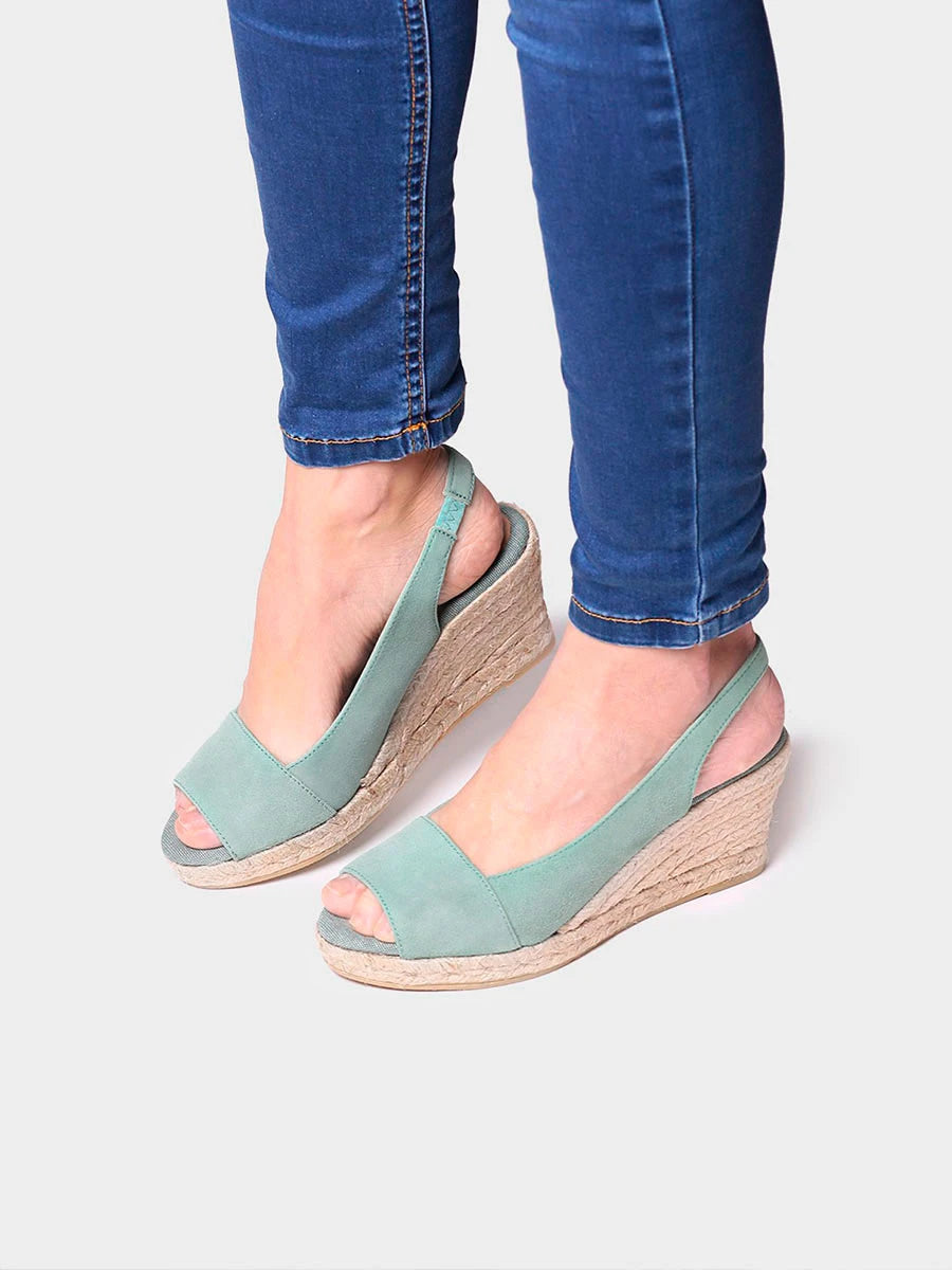 Toni Pons Monza-A espadrilles compensées suède