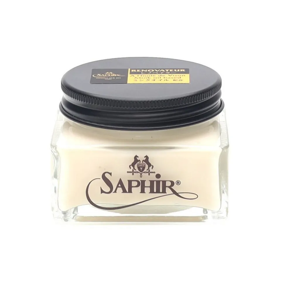 Saphir Médaille d'Or Rénovateur crème cuir incolore 75 ml