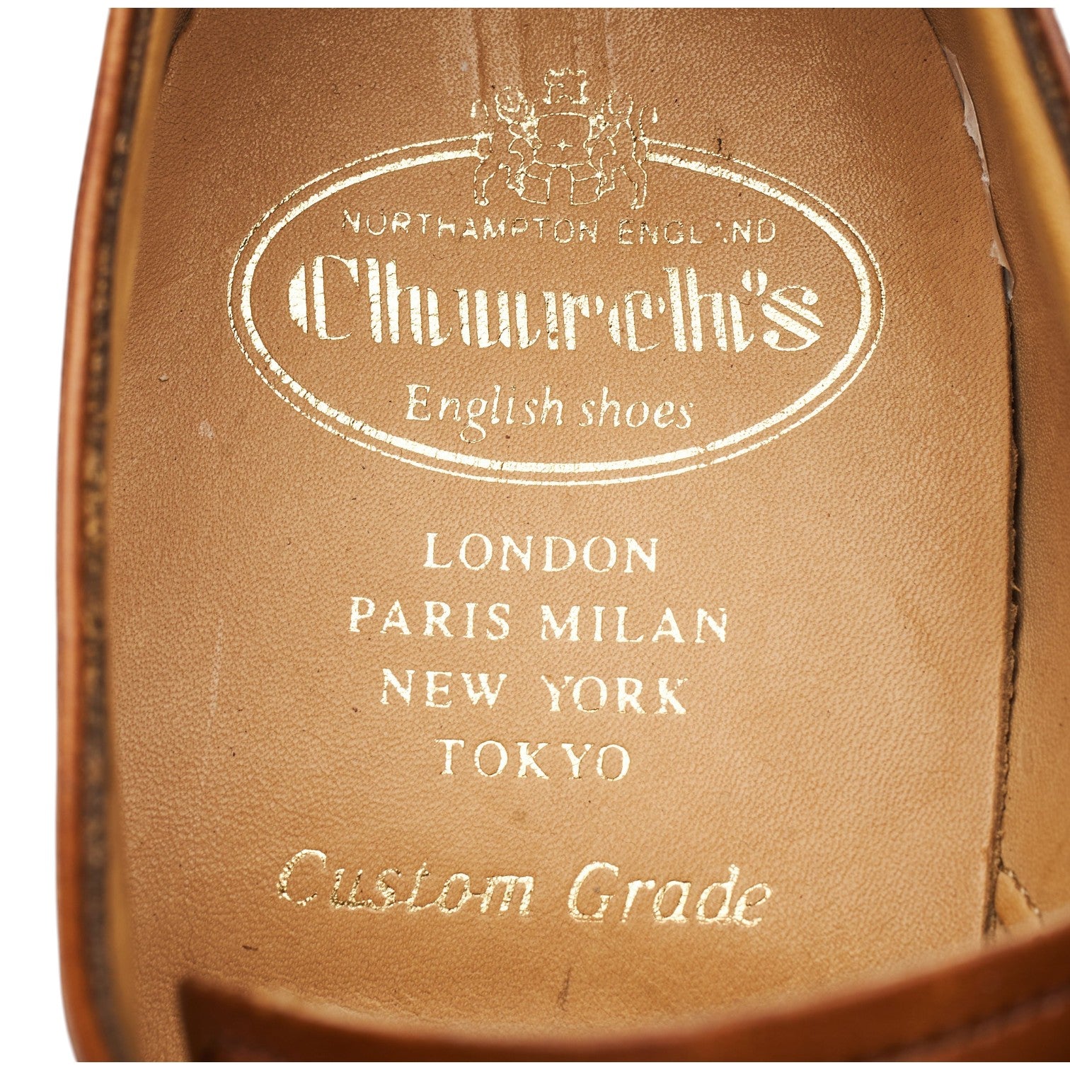 Church's Oslo derby cuir marron pointure 7,5 UK