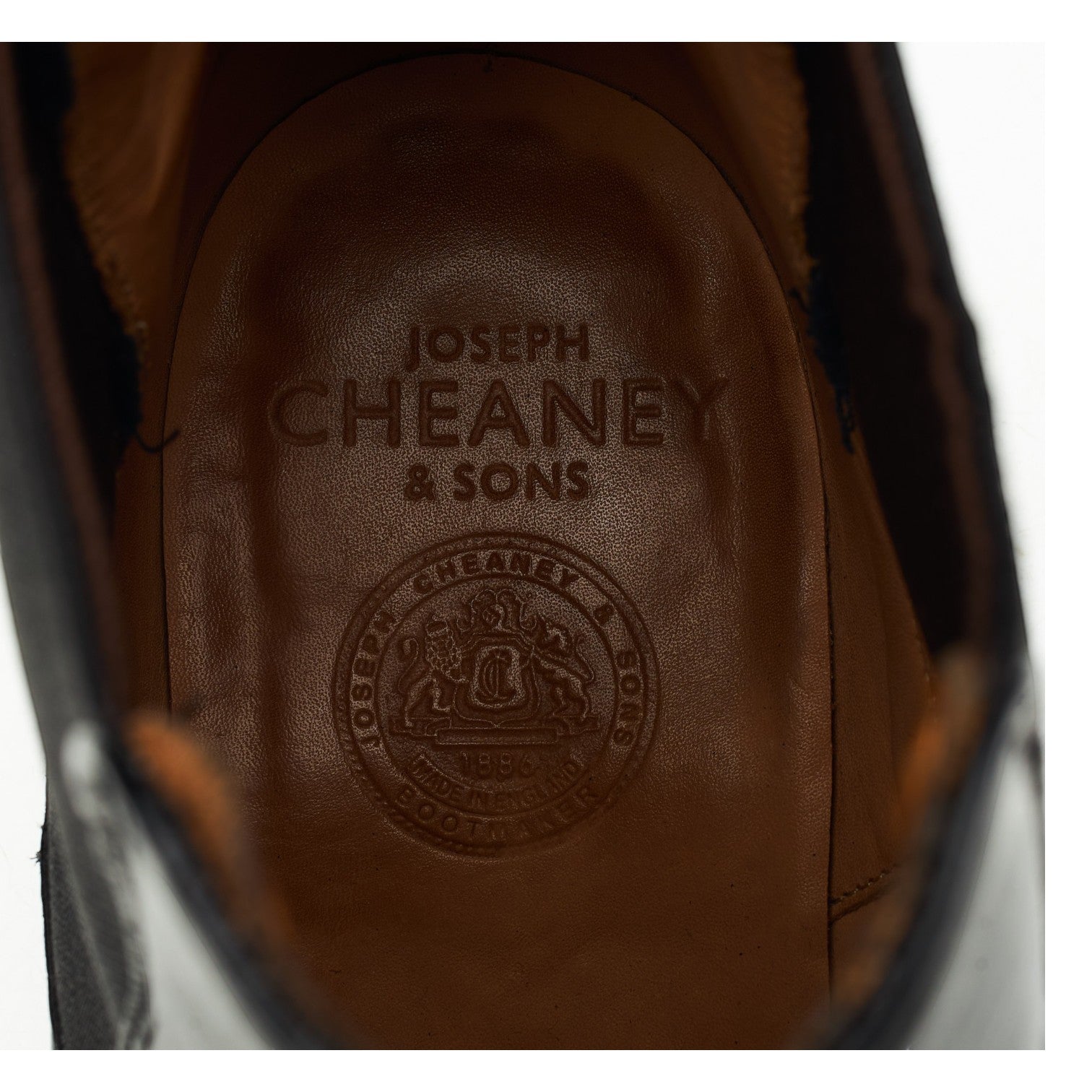 Cheaney Threadneedle chelsea boots homme cuir noir UK 11