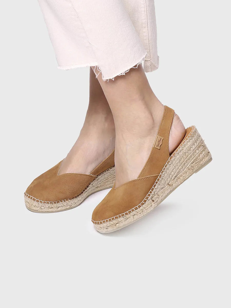 Toni Pons BETTY-A espadrilles compensées femme daim