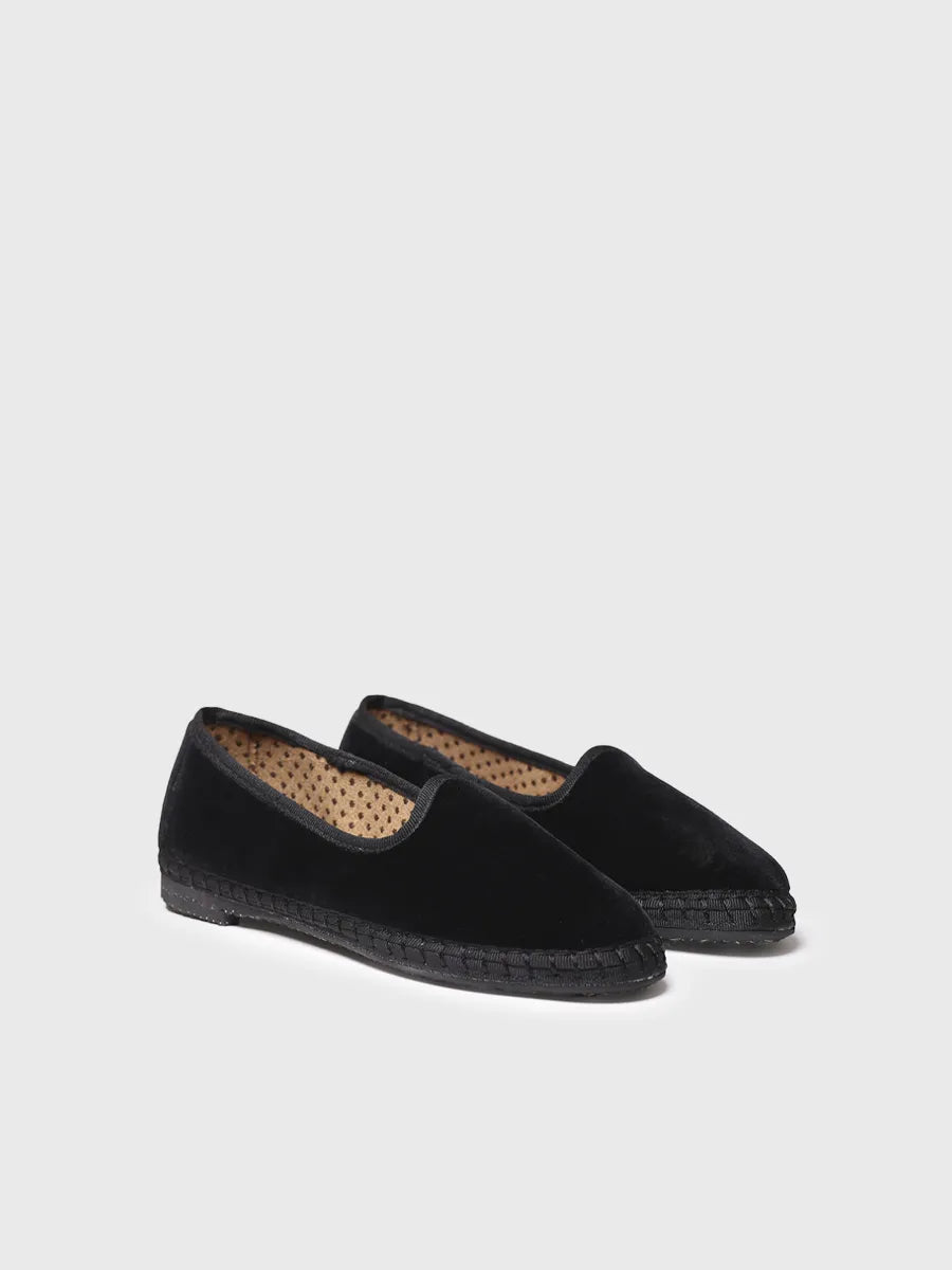 Toni Pons Cintia babies velours femme noires
