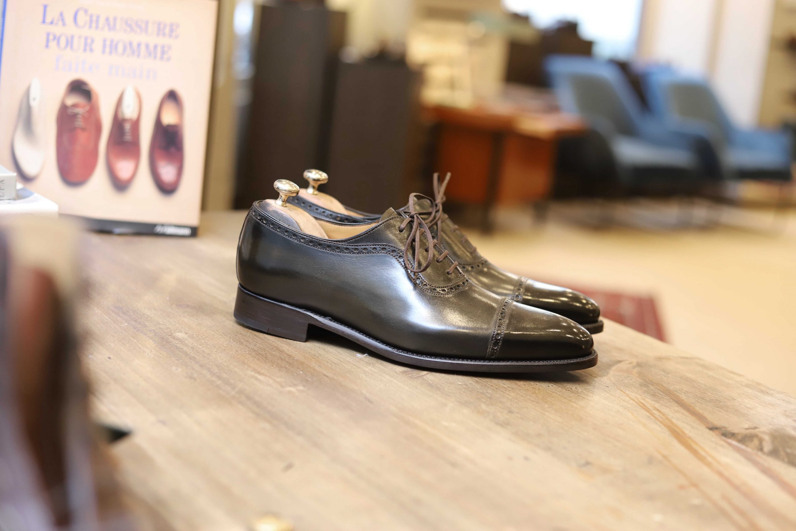 Malfroid Bristol oxford cuir pour patine