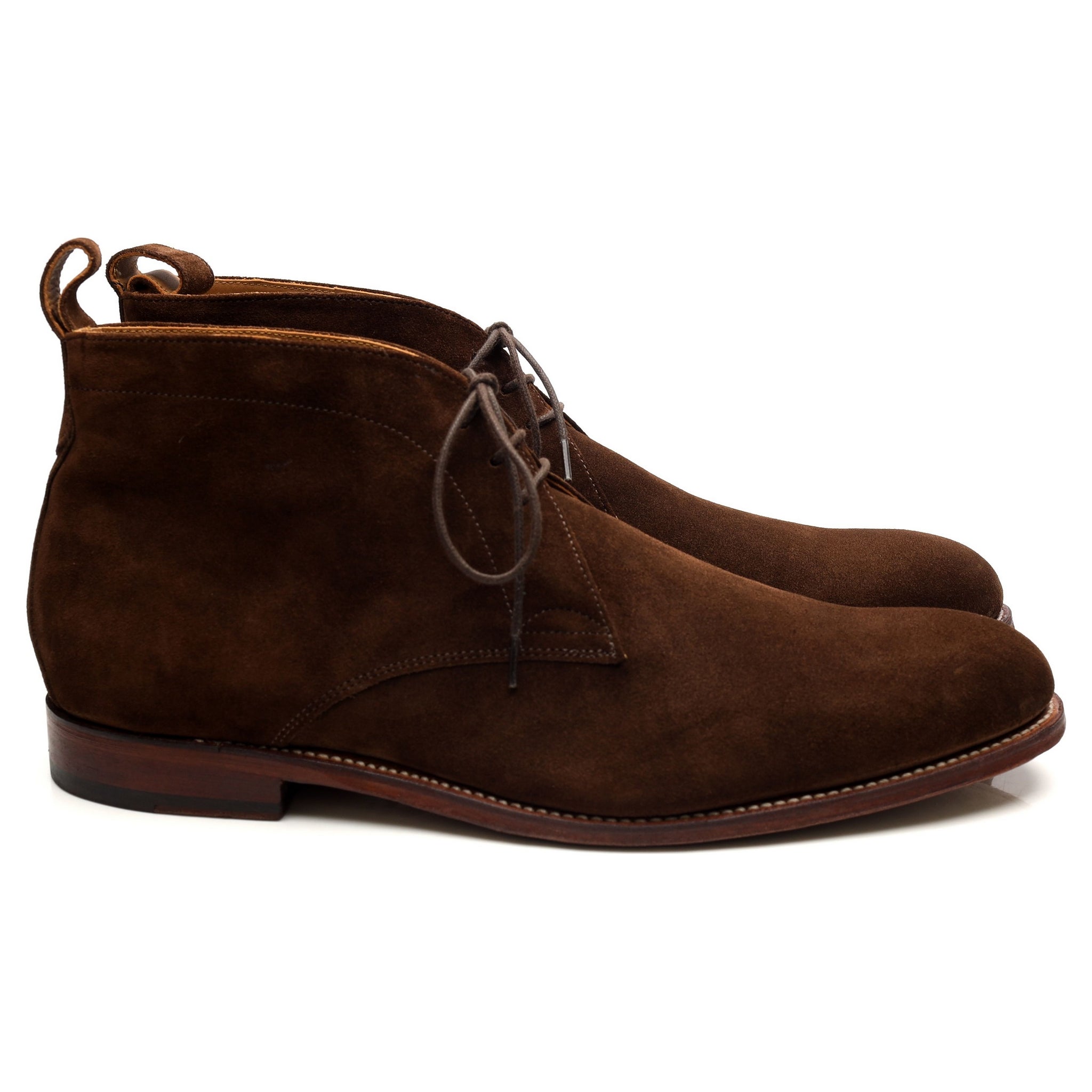 Grenson Marcus bottines chukka daim marron pointure 10.5