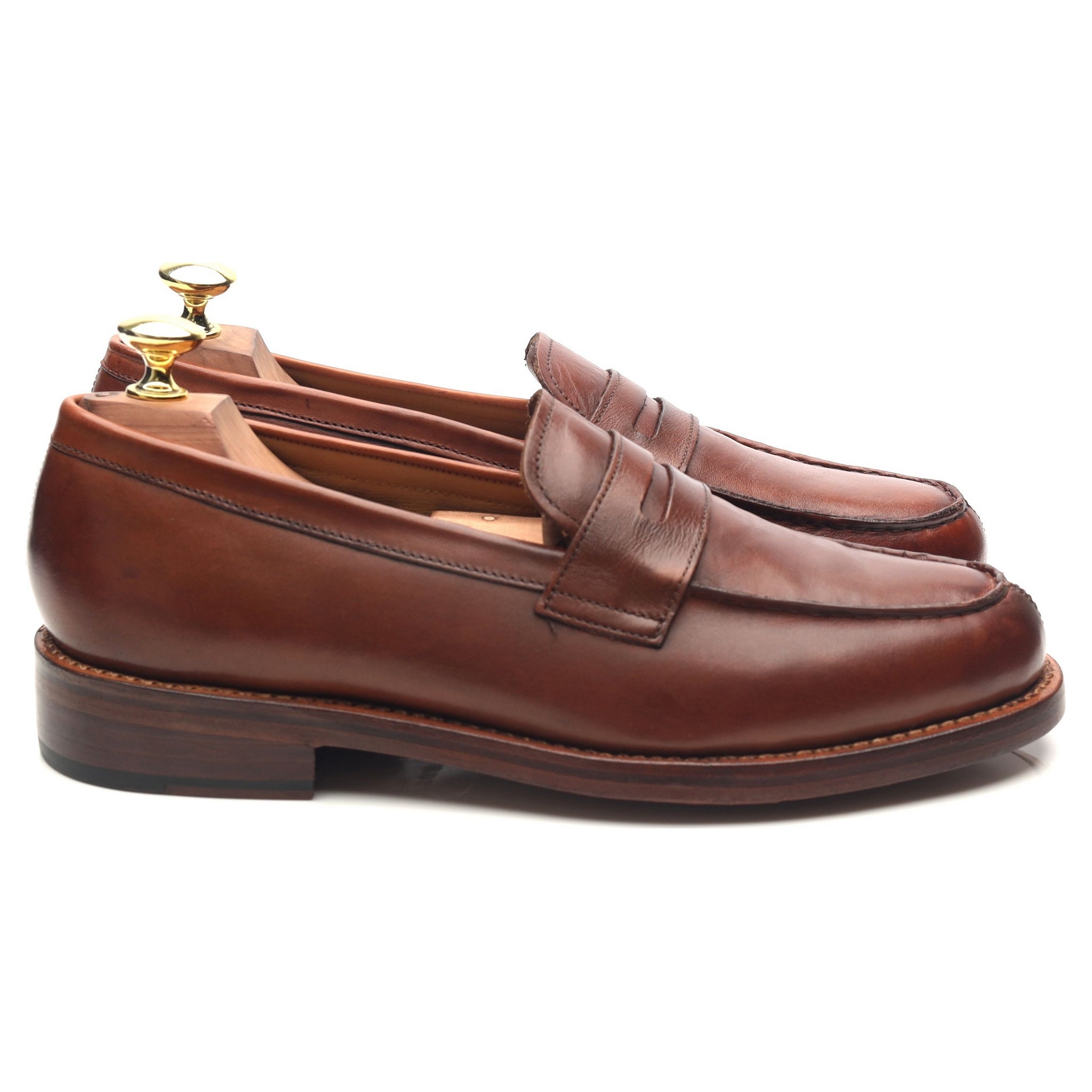 Grenson Peter mocassins cuir marron UK 7.5