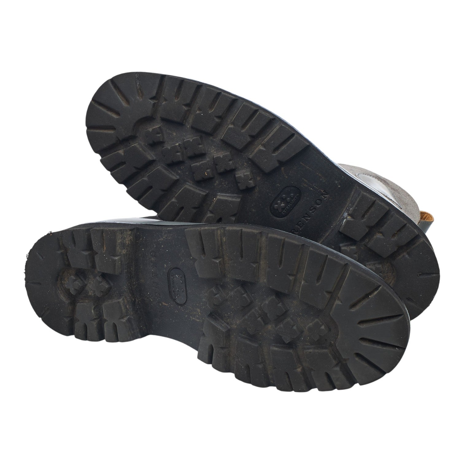 Grenson Anton boots daim gris UK 6.5
