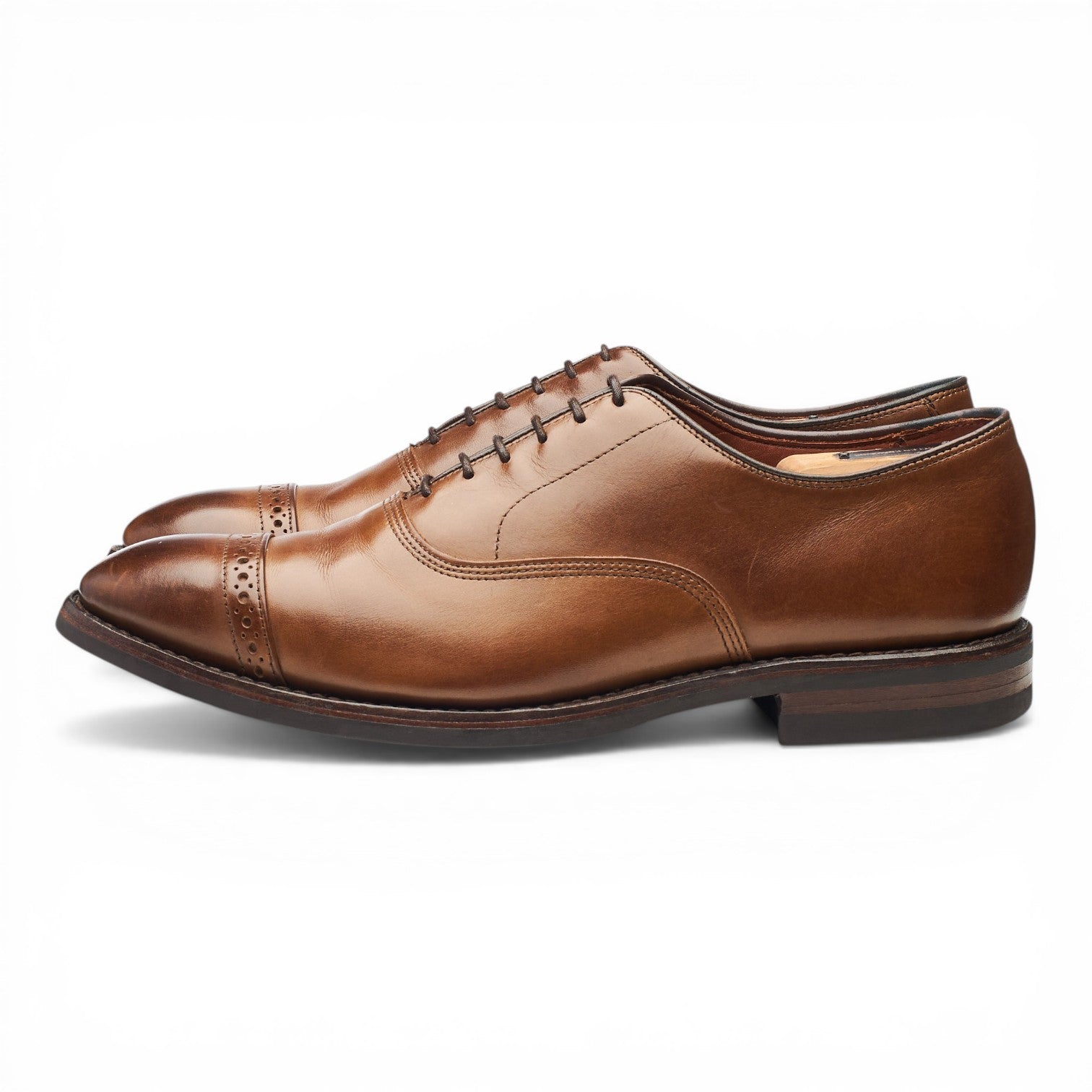Allen Edmonds Fifth Avenue oxford cuir marron foncé UK 8.5