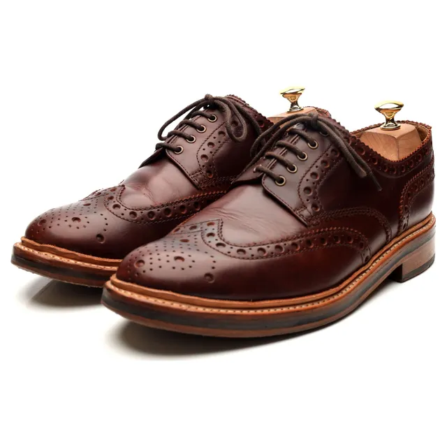 Grenson Archie derby cuir marron UK 10 G