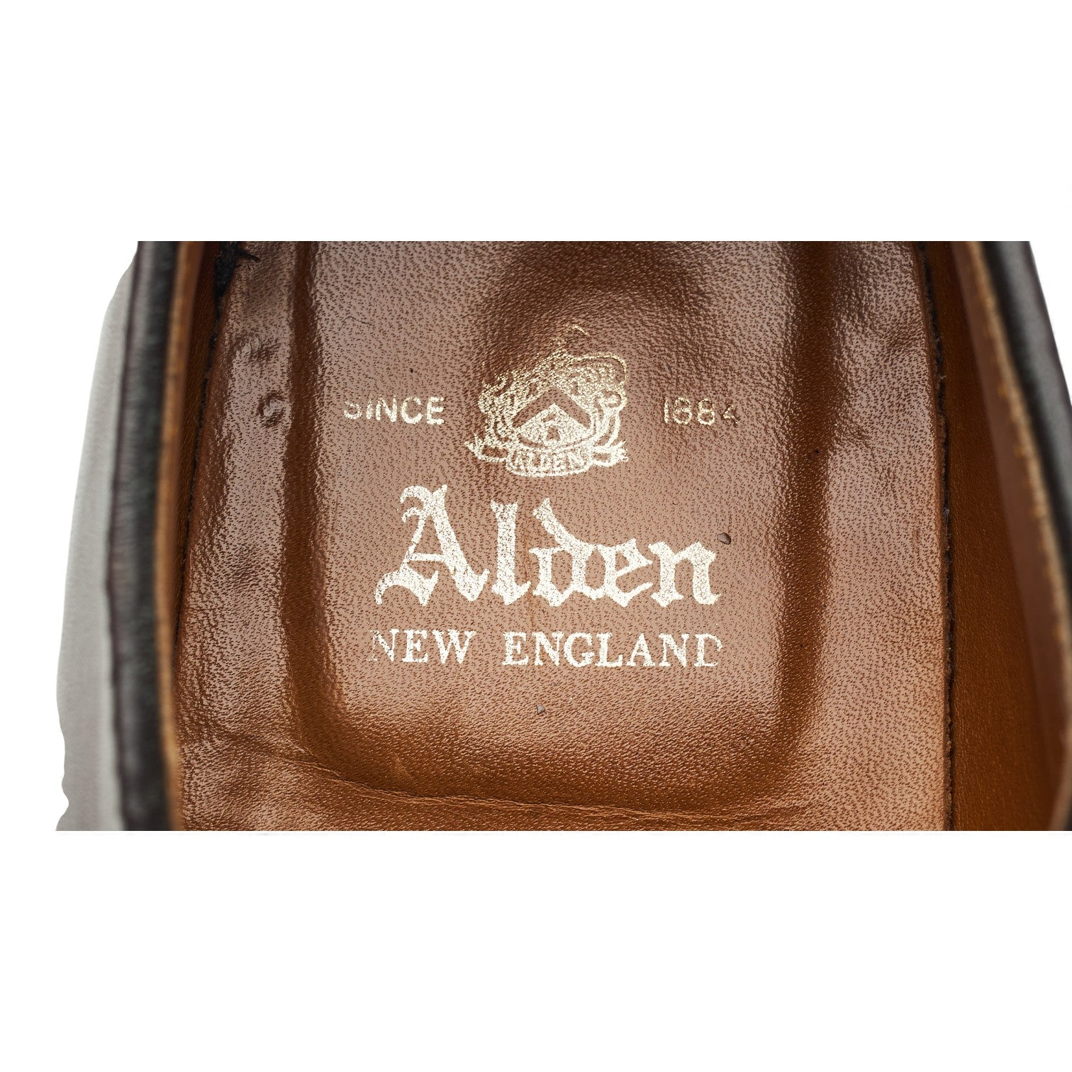 Alden 900 oxford cuir bordeaux 40 perforé
